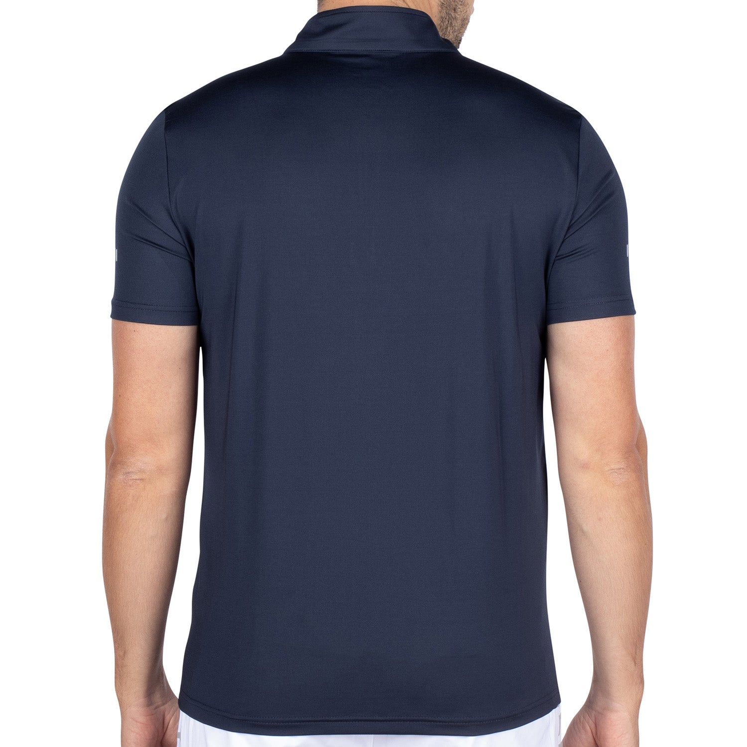 Tshirt Col Cheminee Navy