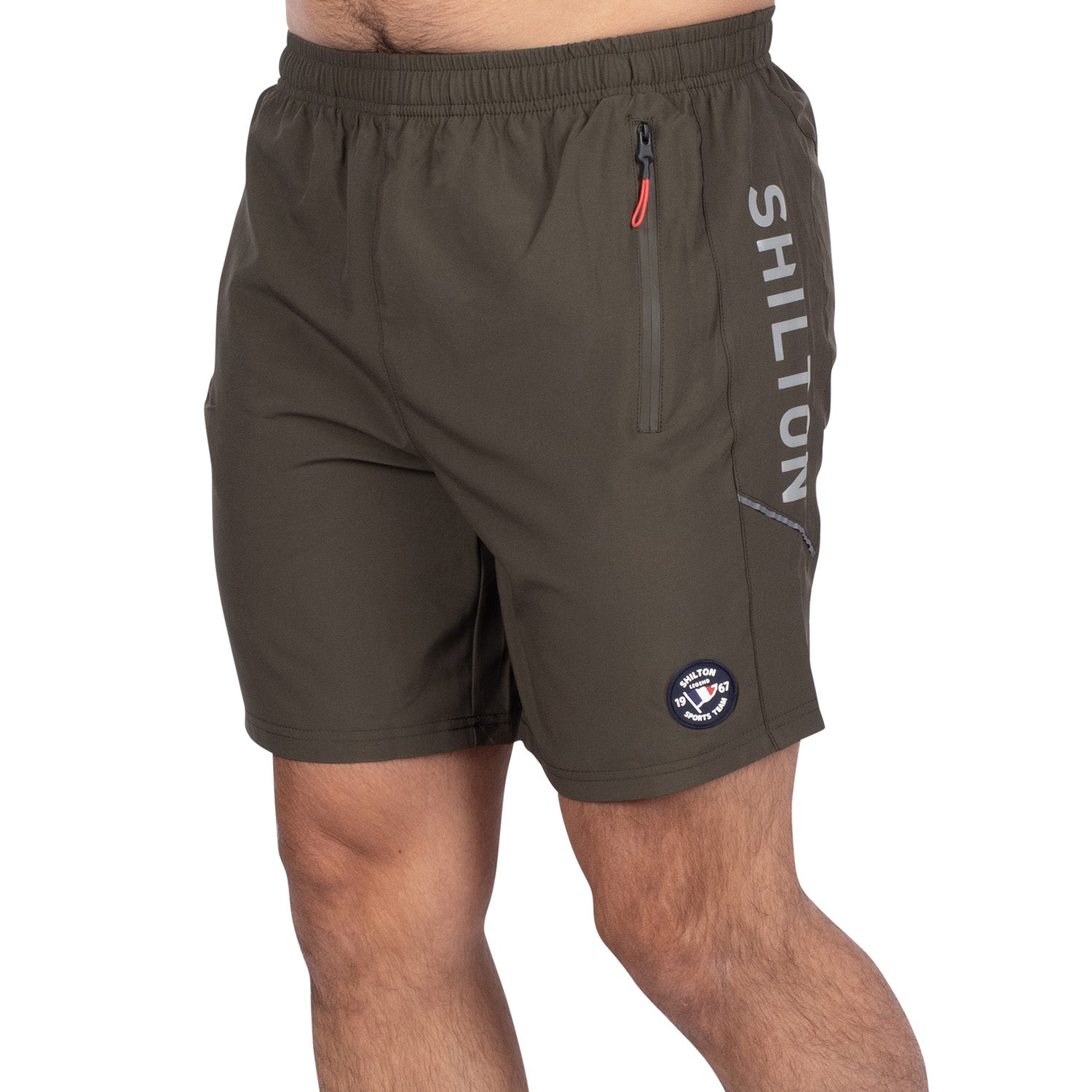 Short De Sport Tech Kaki