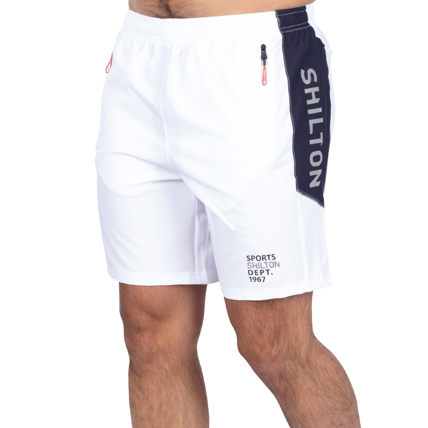 Short de sport bicolore