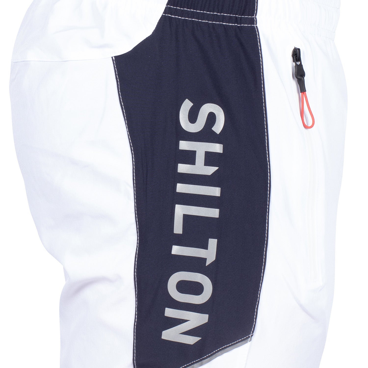 Short De Sport Tech Bicolor Blanc