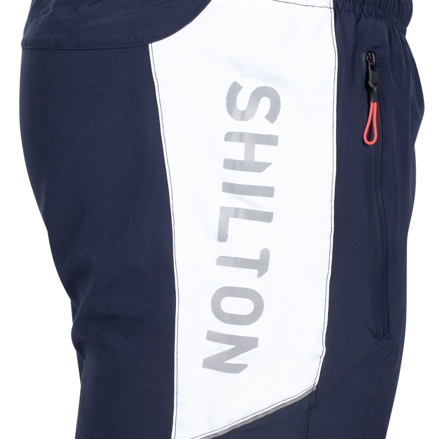 Short De Sport Tech Bicolor Navy X Blanc