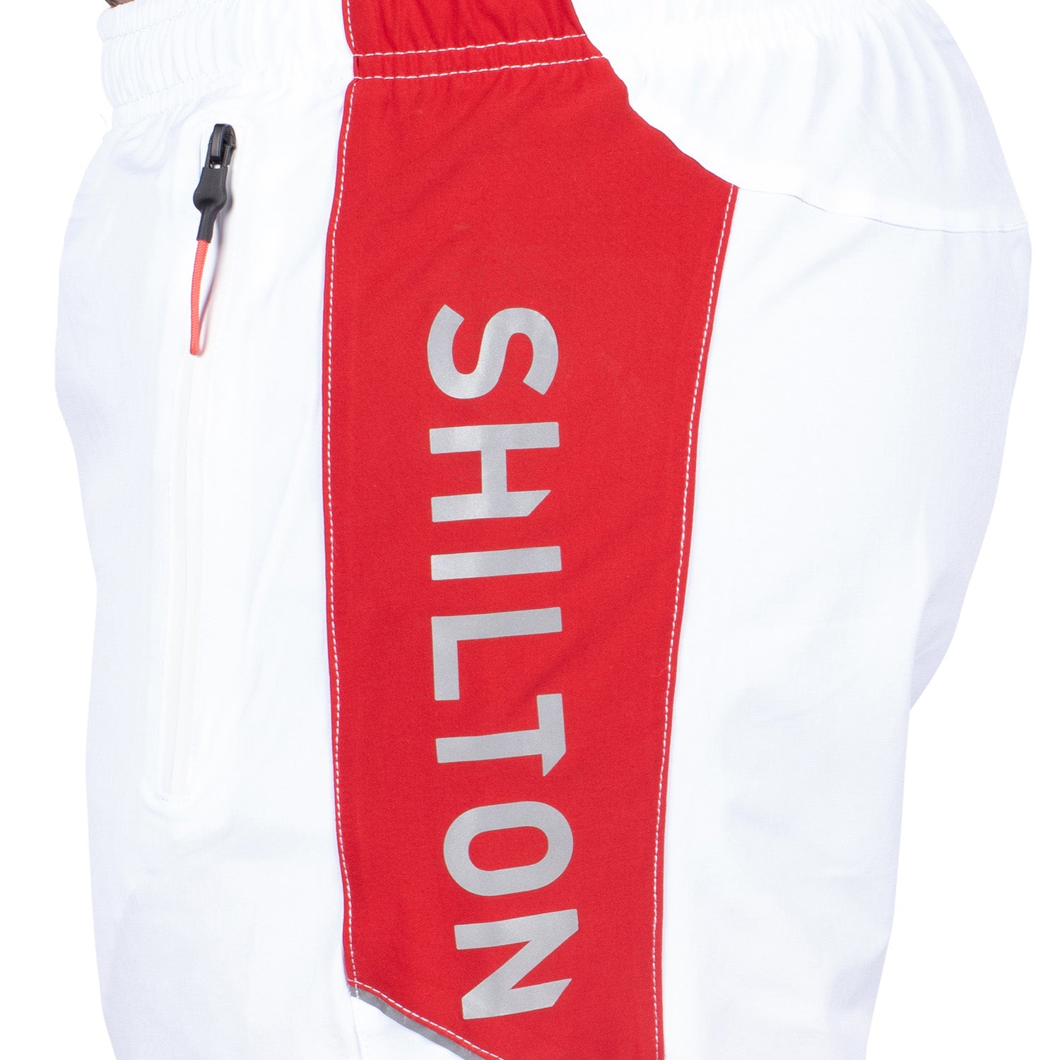 Short Sport Tech Tricolor Blanc