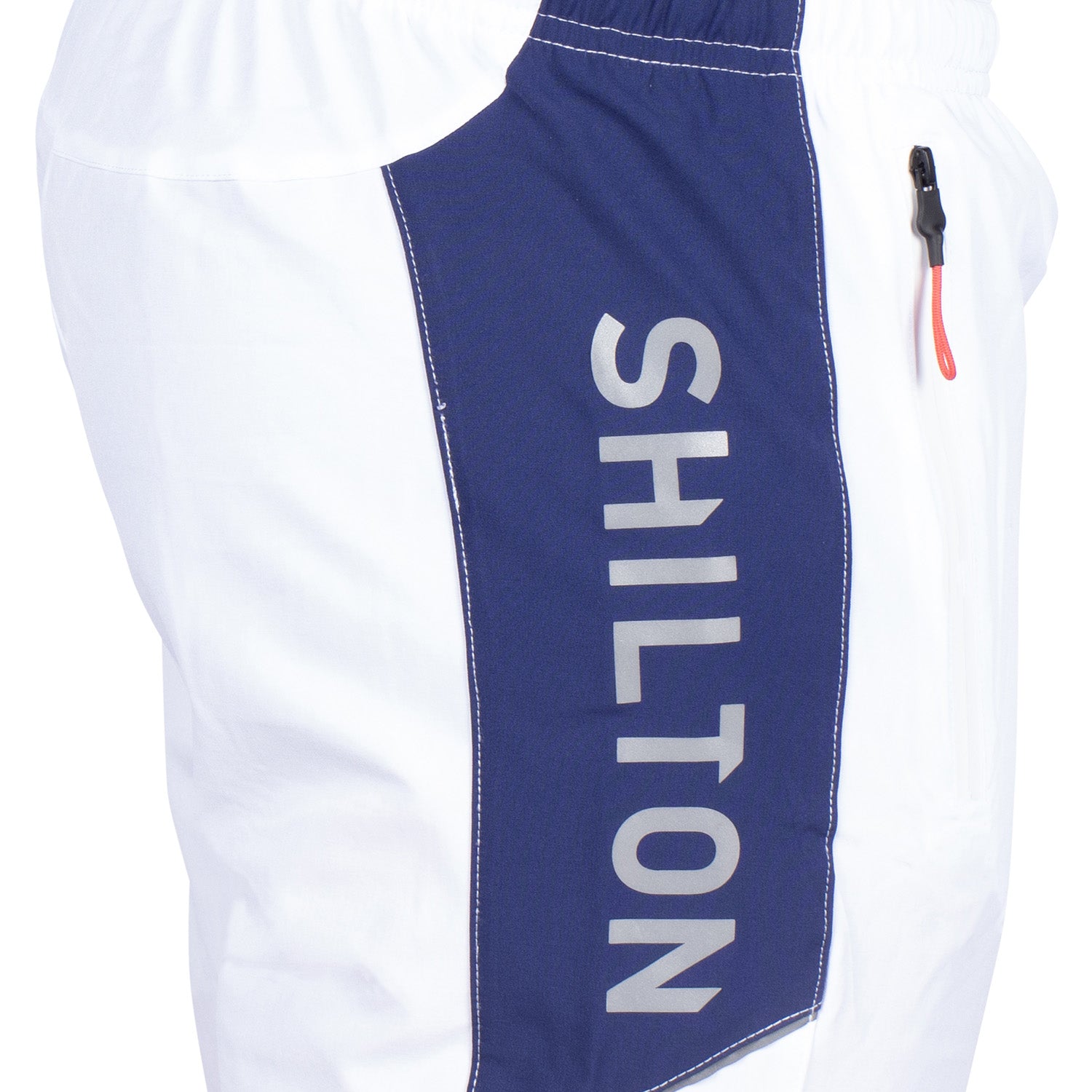 Short Sport Tech Tricolor Blanc