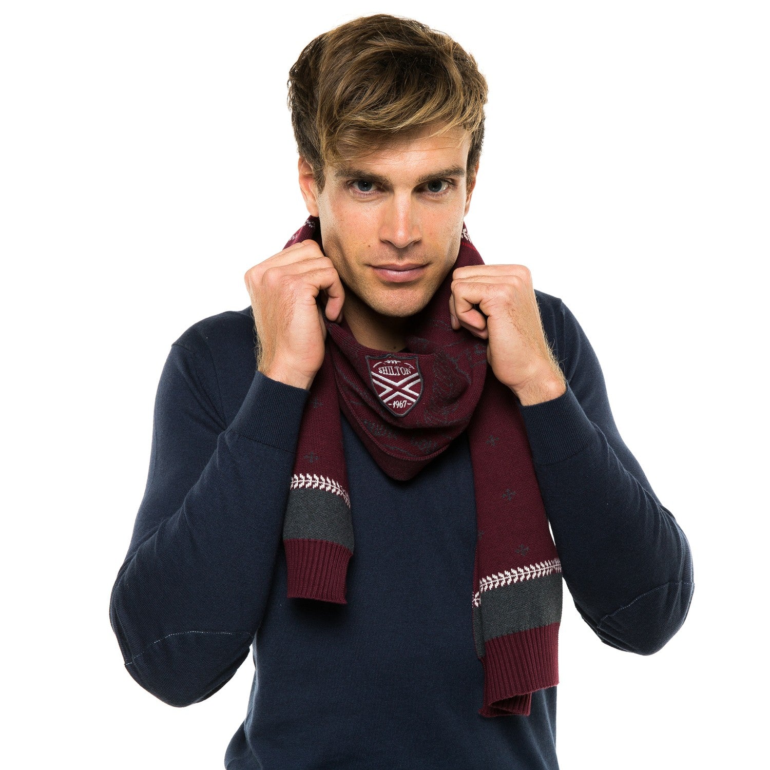 Lions Scarf Red - Shilton