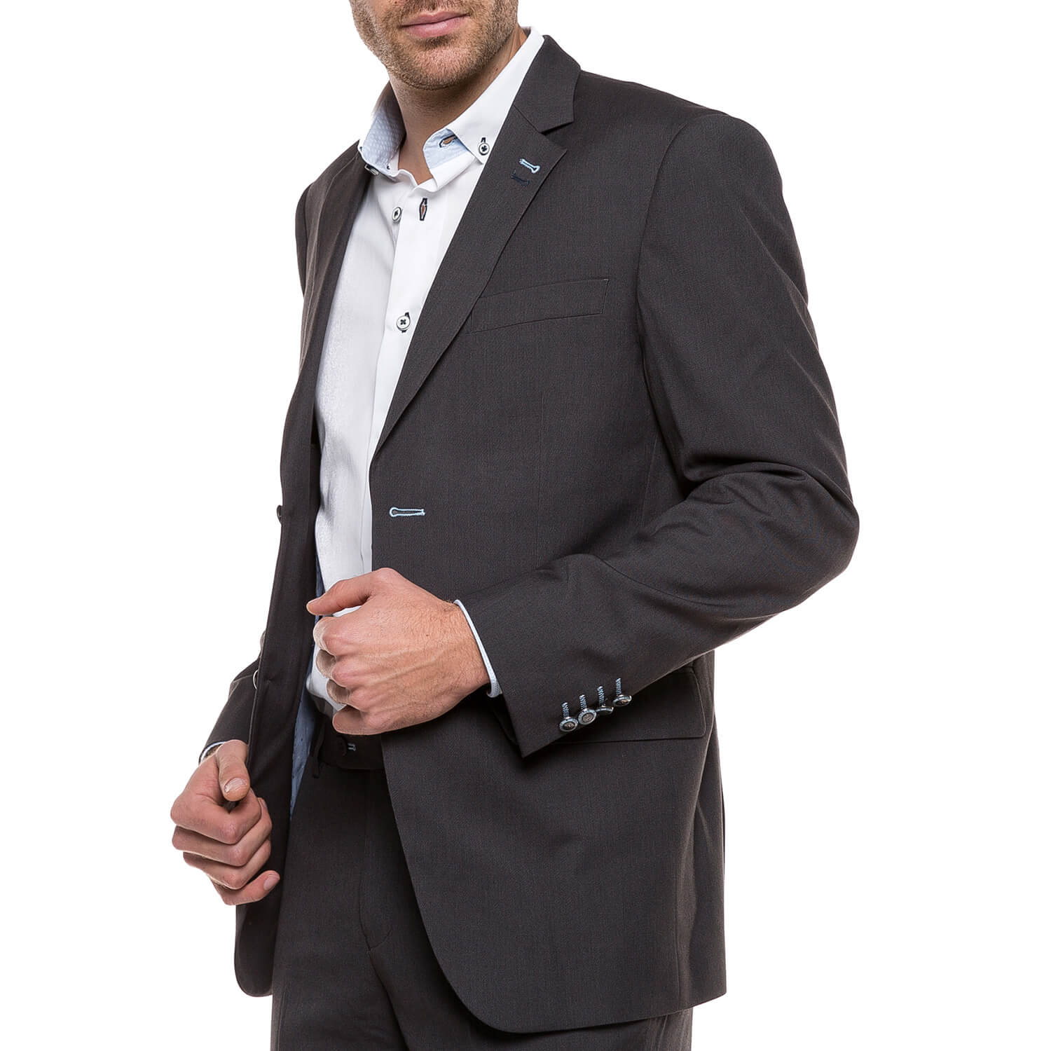 Anthracite Grey City blazer jacket - Shilton