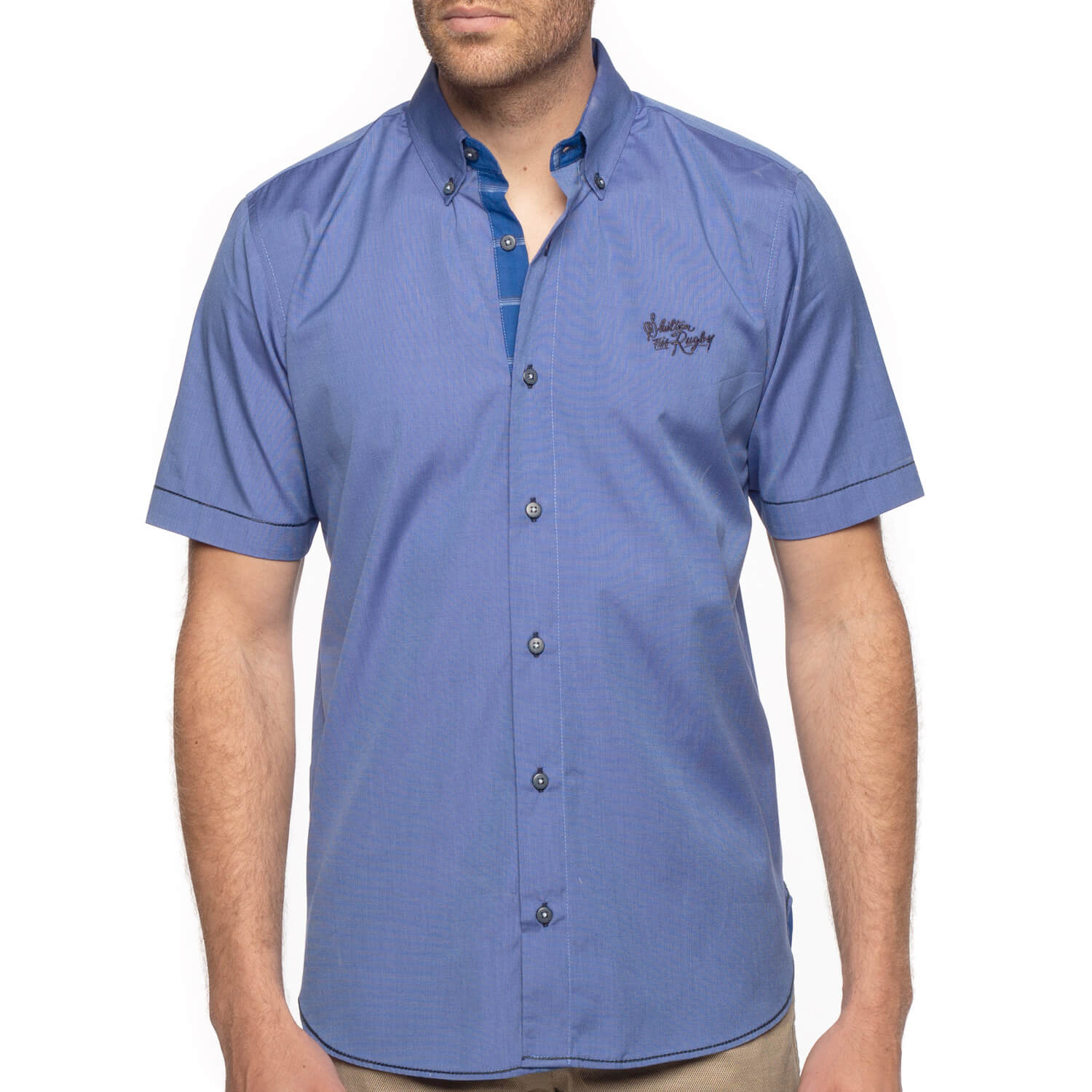 Indigo rugby flag shirt - Shilton