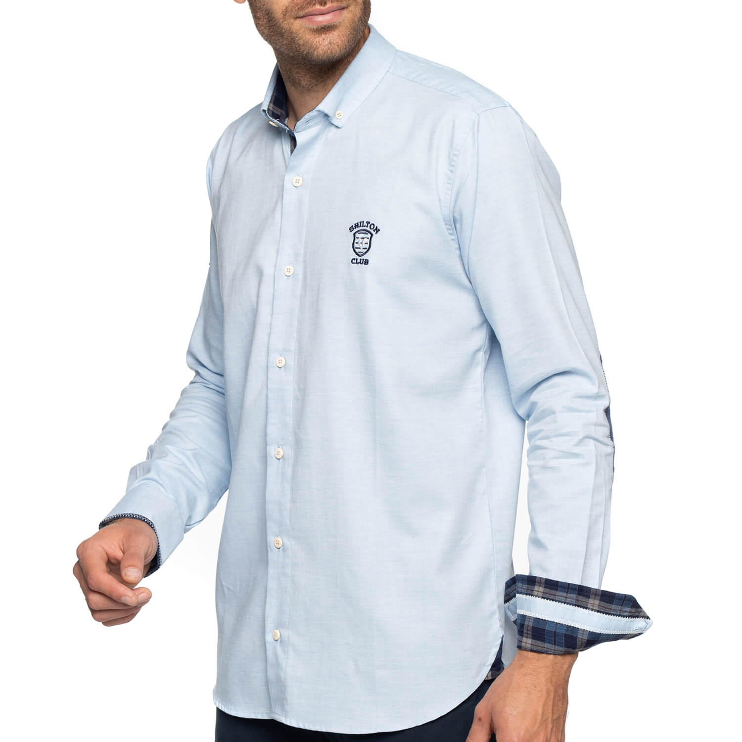 Company elbow pads shirt