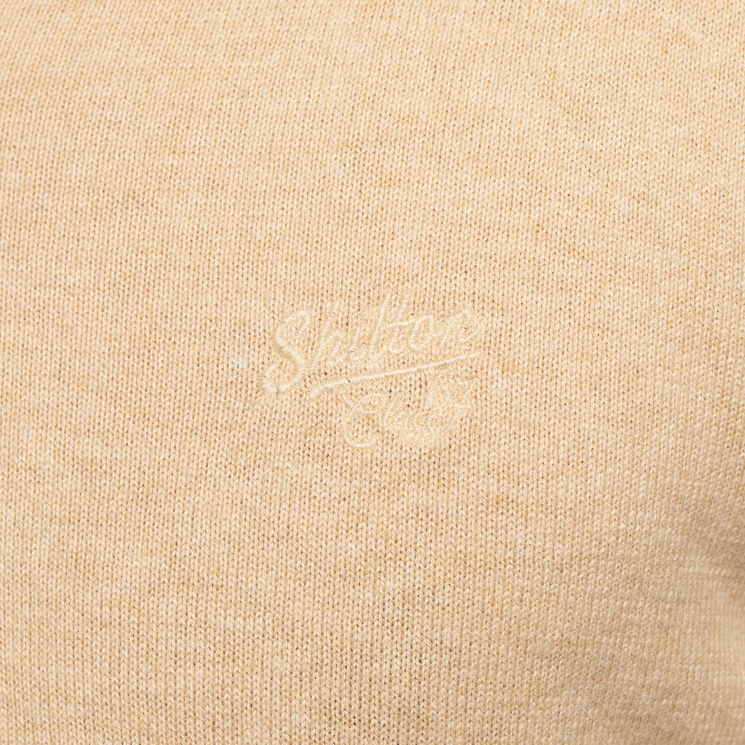 Cashmere cotton v-neck sweater