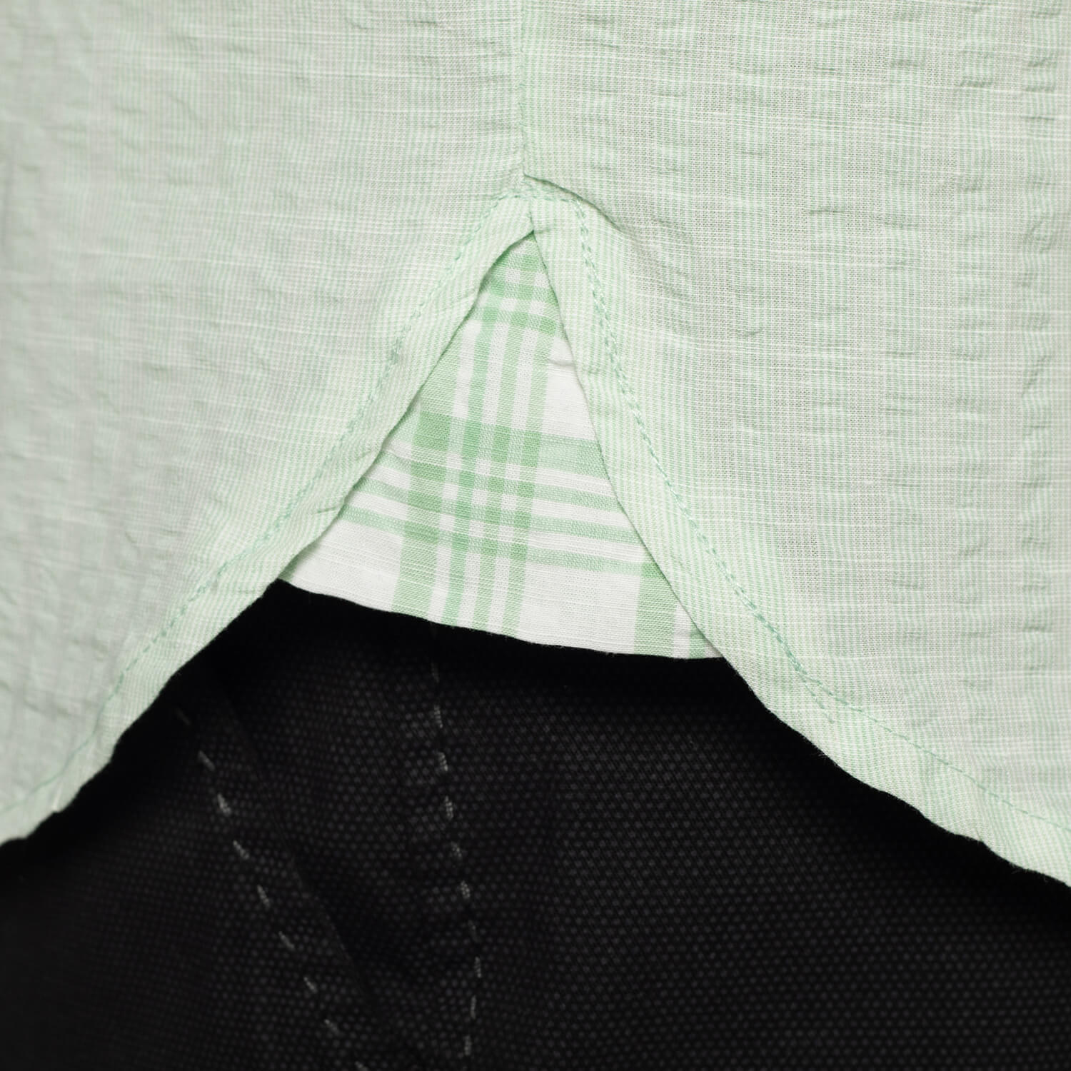 Embossed-look shirt