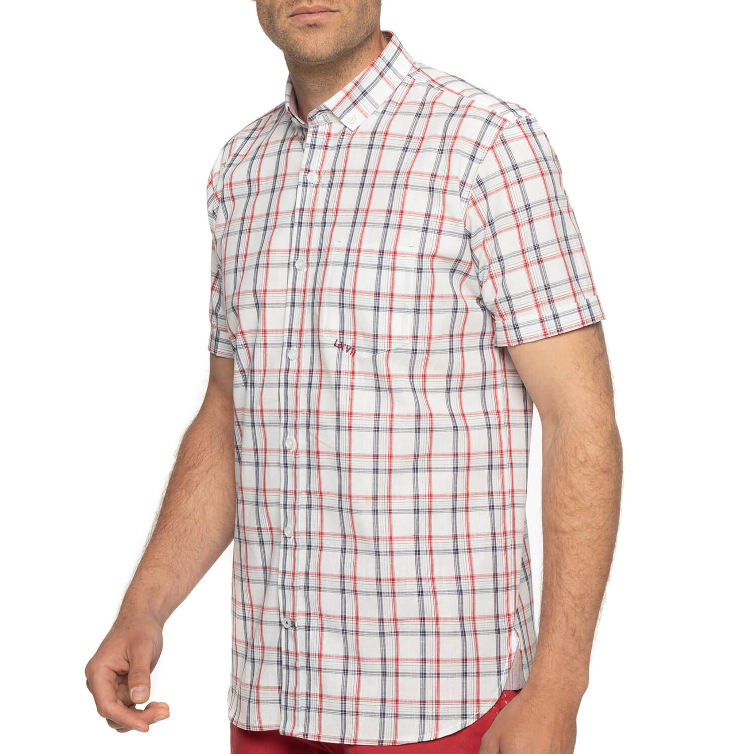 LVXII Check Shirt Red - Shilton