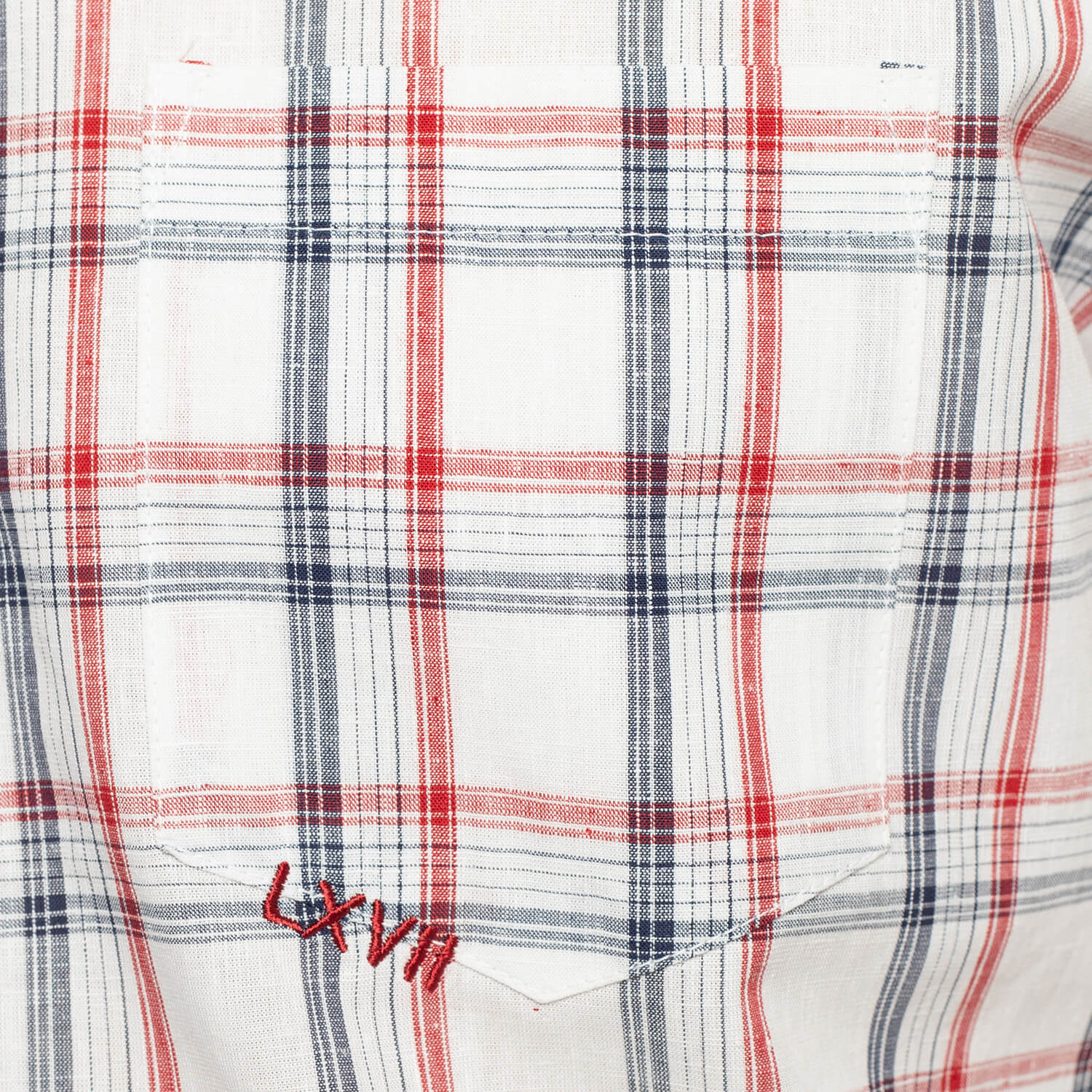 LVXII plaid shirt
