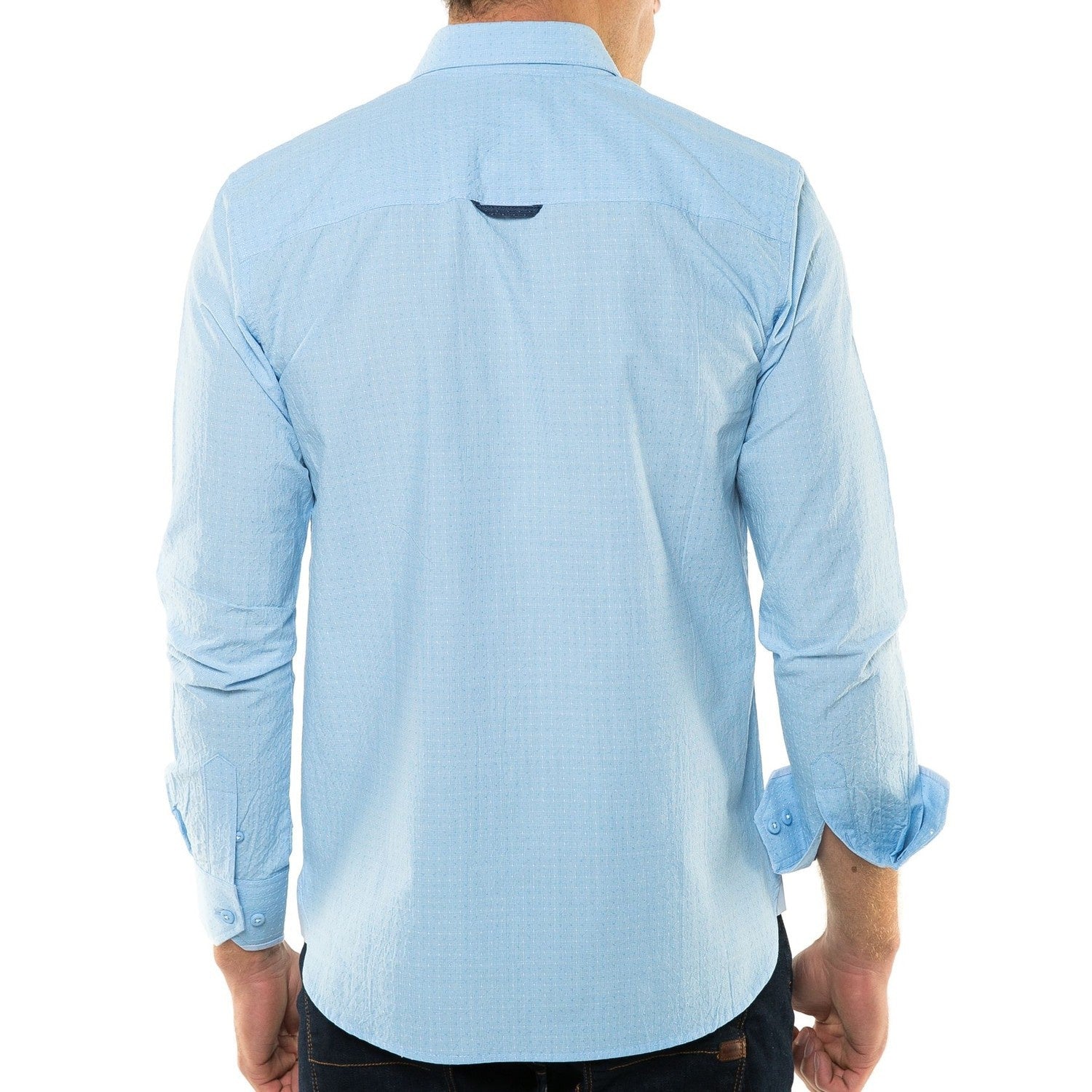 NZ AUS Sky test shirt - back view - Shilton
