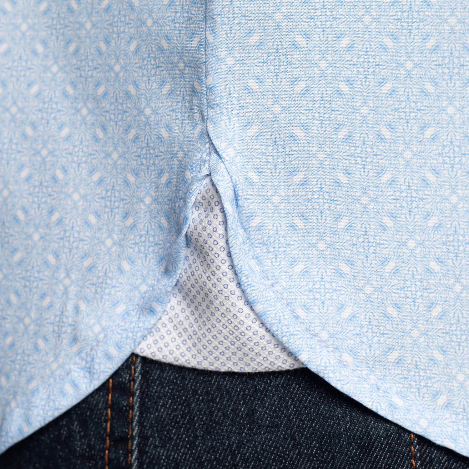 Printed pocket shirt