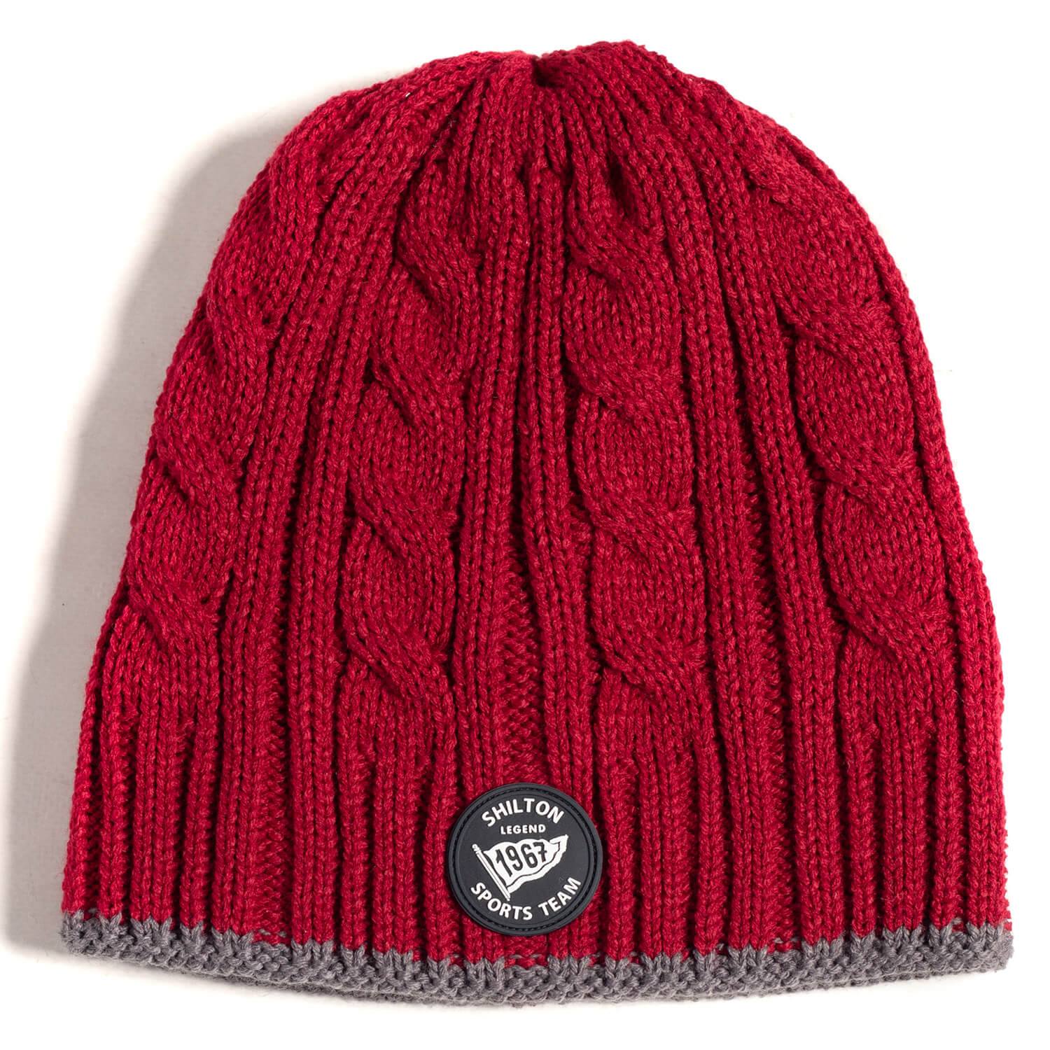 Bordeaux Twisted Beanie - Shilton