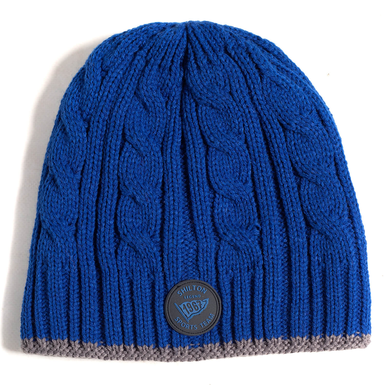 Torsades Blue Beanie - Shilton