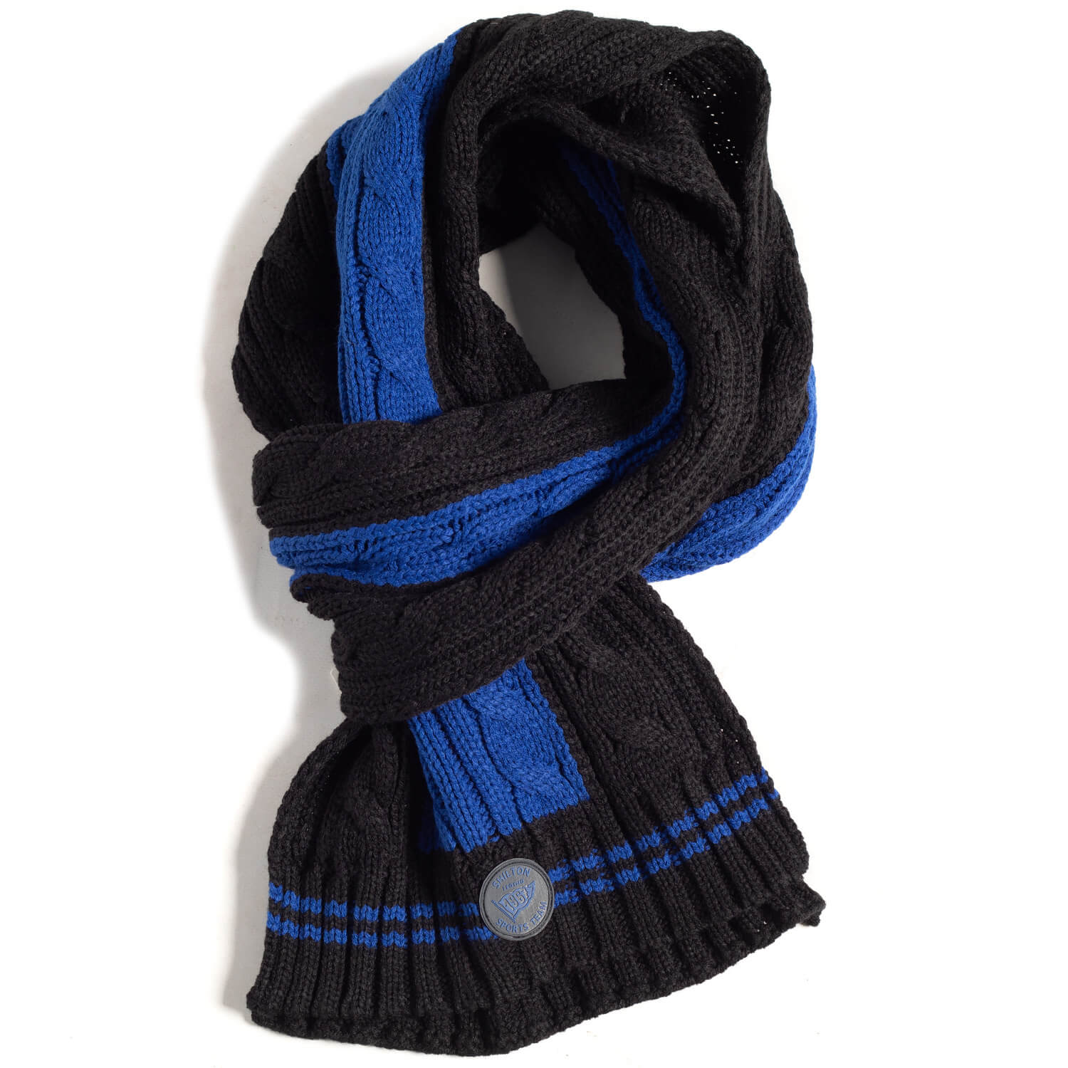 Two-tone scarf