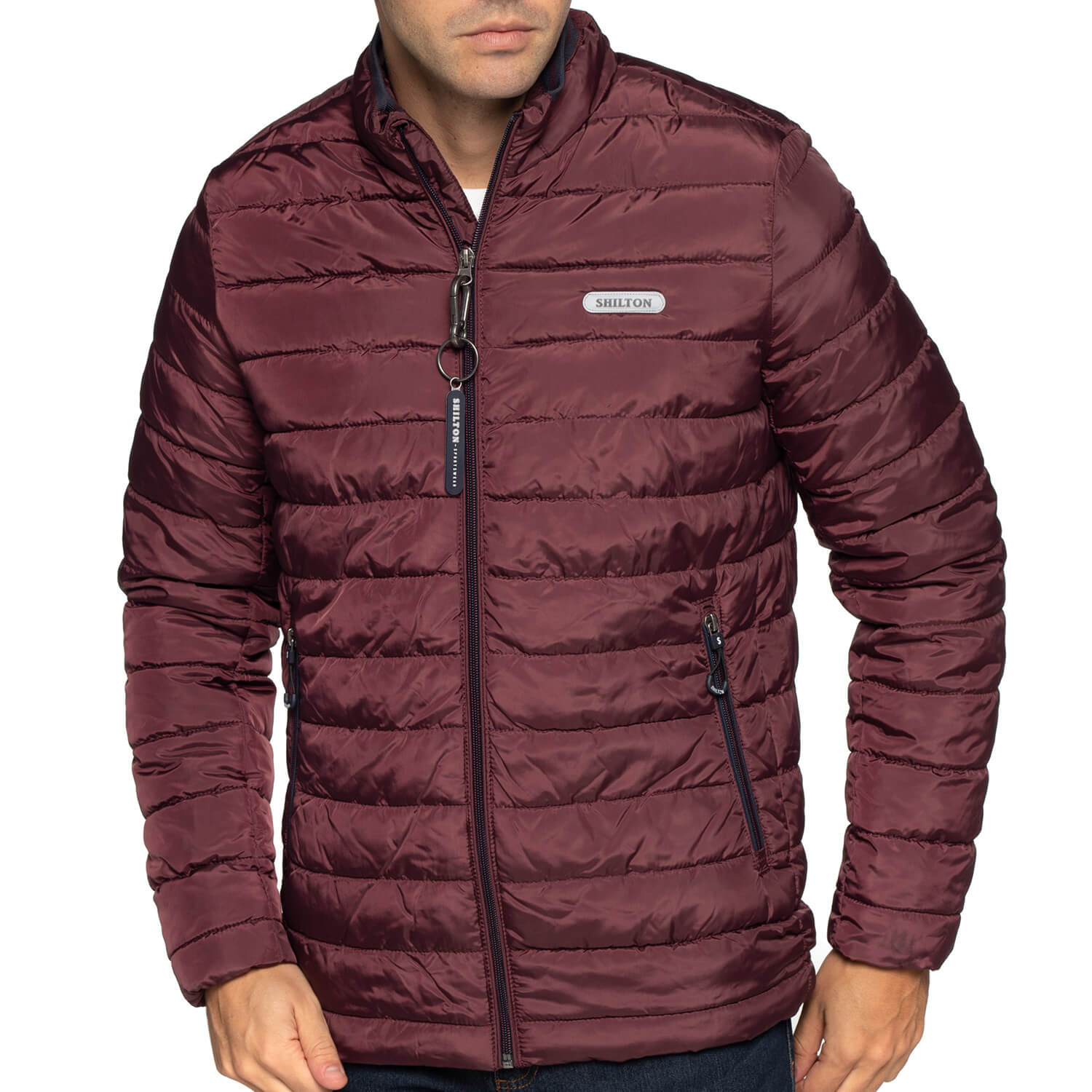 Lightweight warm down jacket Bordeaux - Shilton