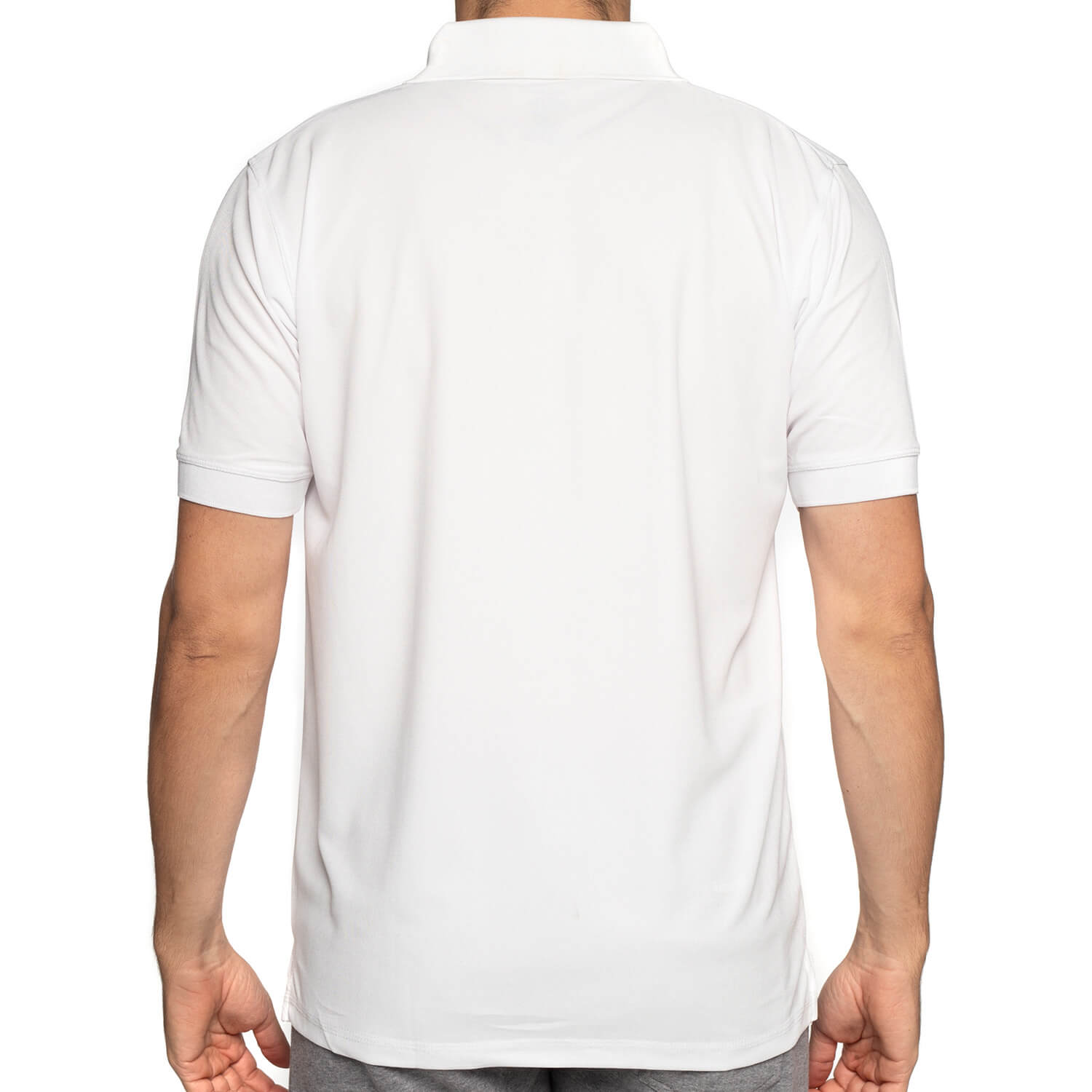 Club Polo White - back view - Shilton