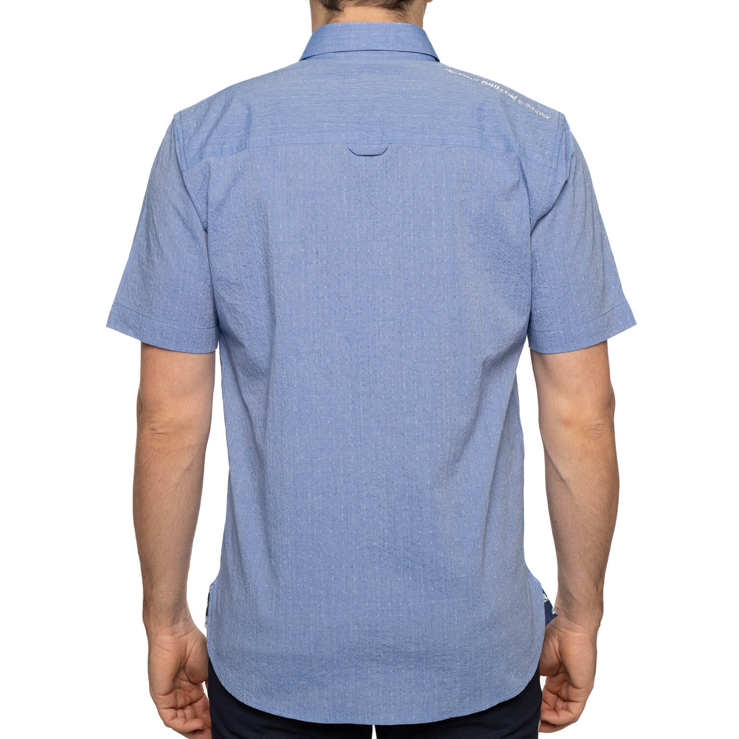 Ciel embossed rugby shirt - back view - Shilton