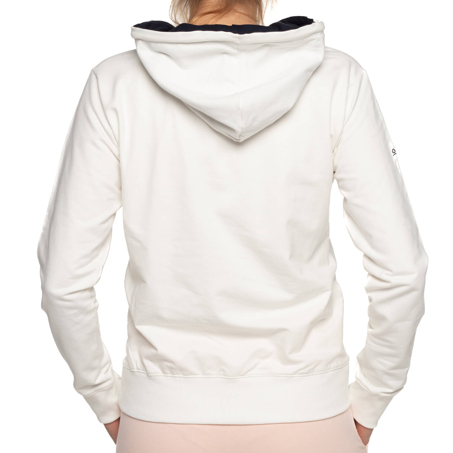 Miss Ecru Hoodie - back view - Shilton