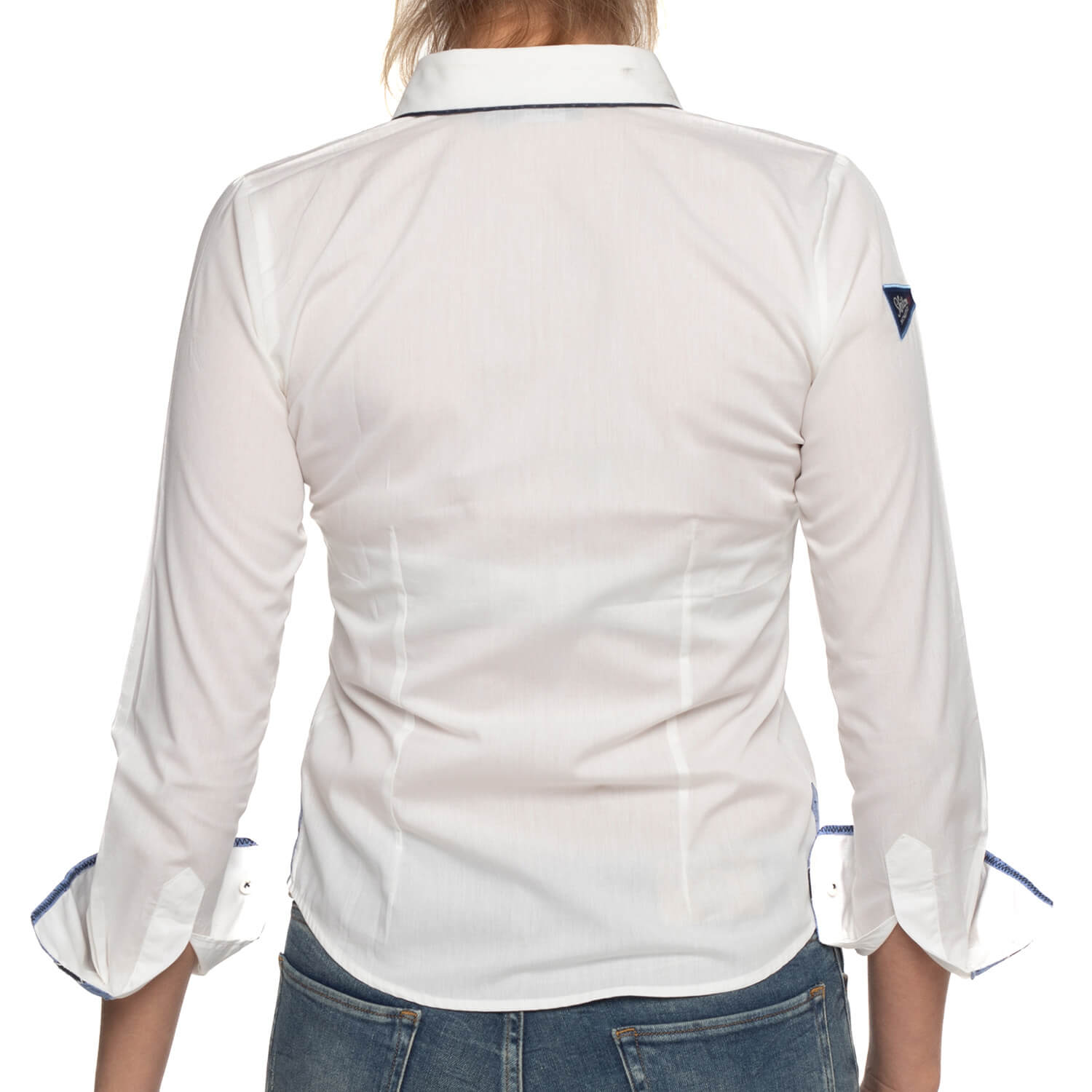 City miss shirt White - back view - Shilton