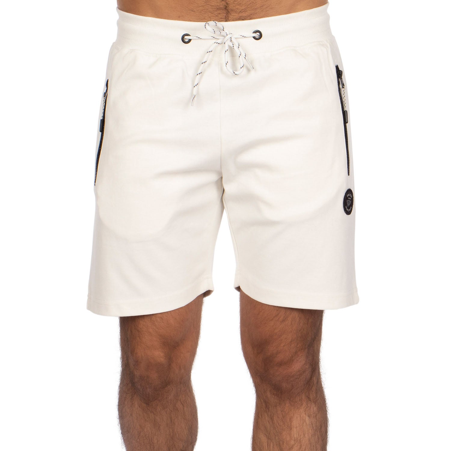 Ecru sports team fleece shorts - Shilton