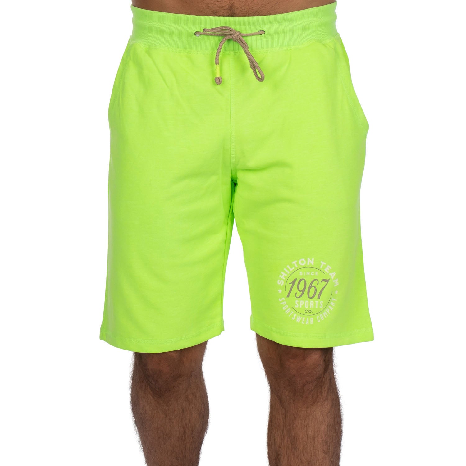 1967 Fleece Shorts Green - Shilton