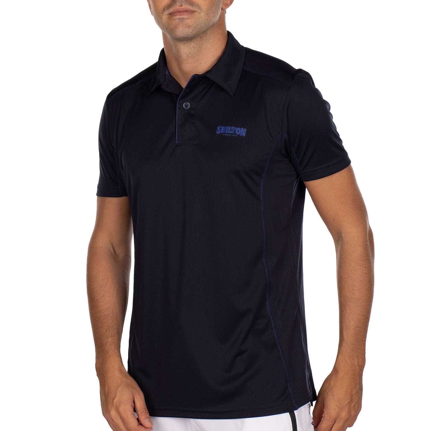 Team Navy sports polo shirt - Shilton