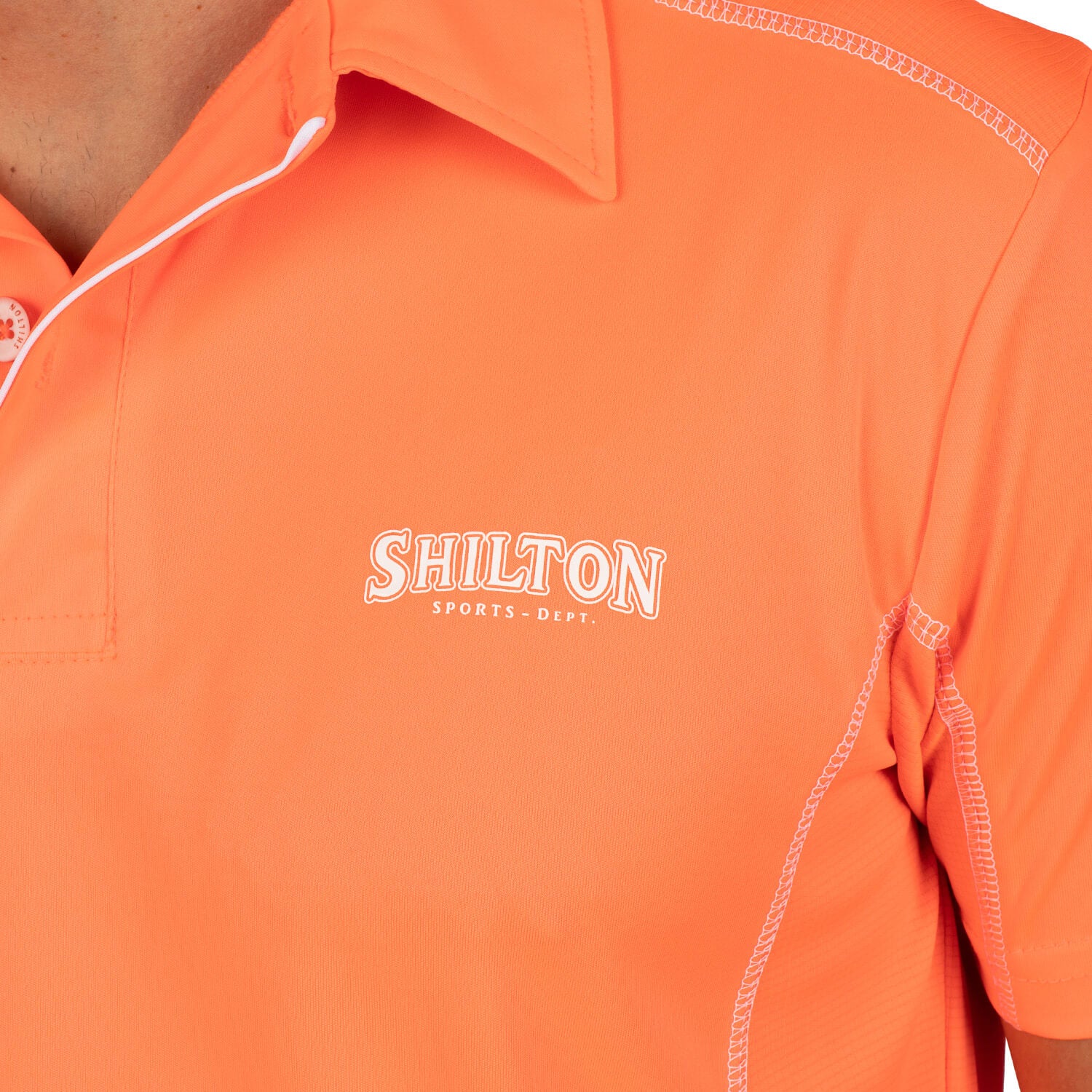 Team sports polo shirt
