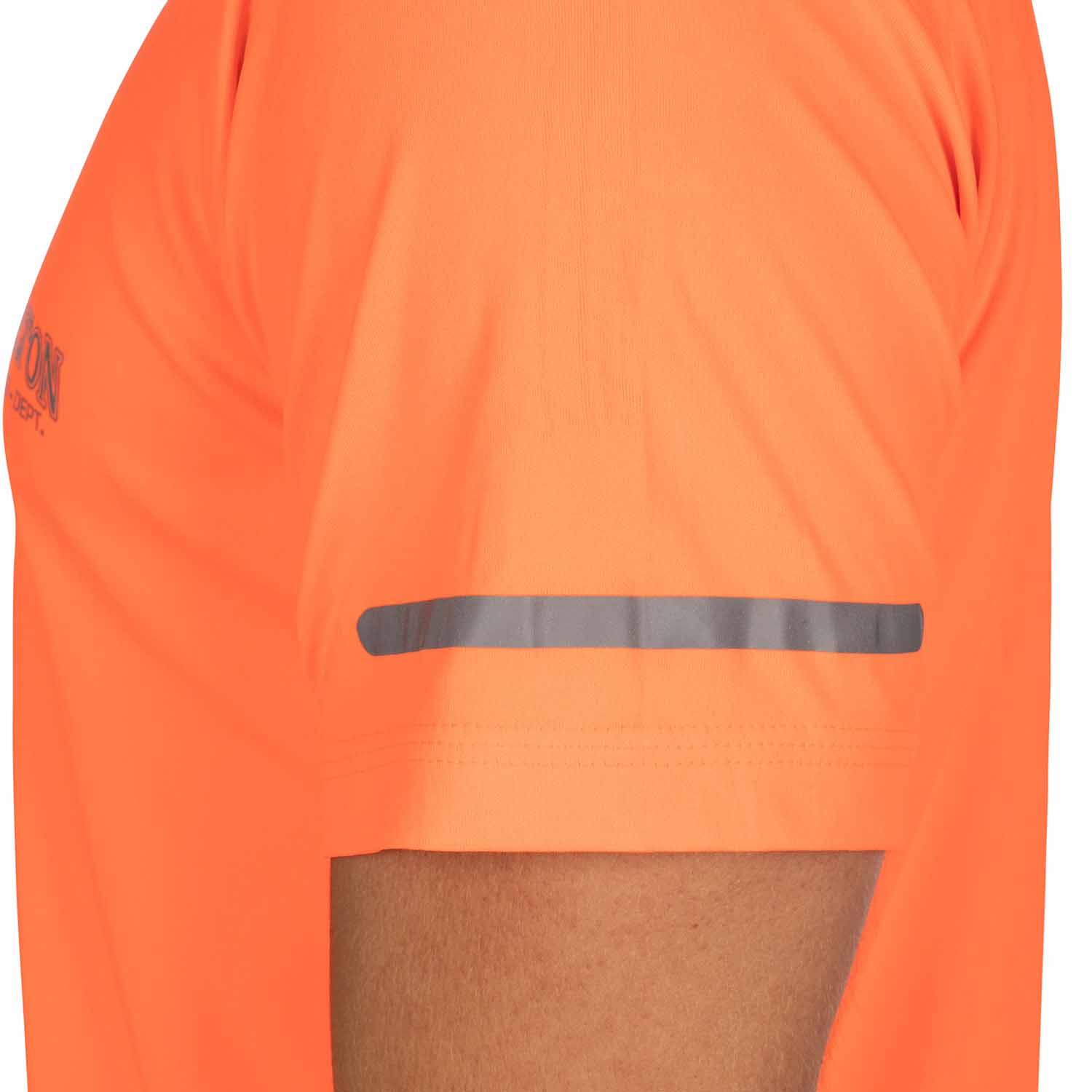 Zipped sports polo shirt