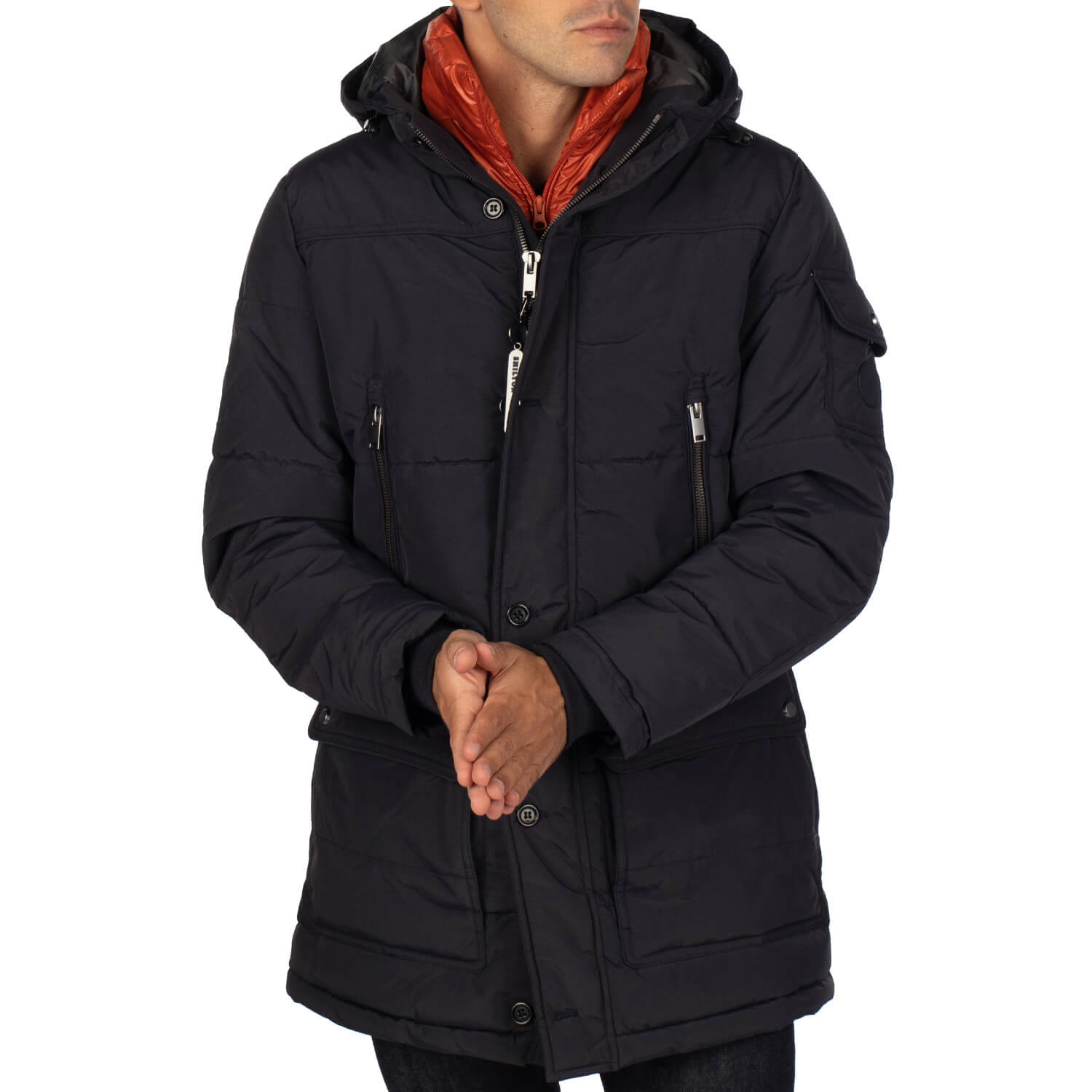 Explorer Navy Warm Parka - Shilton