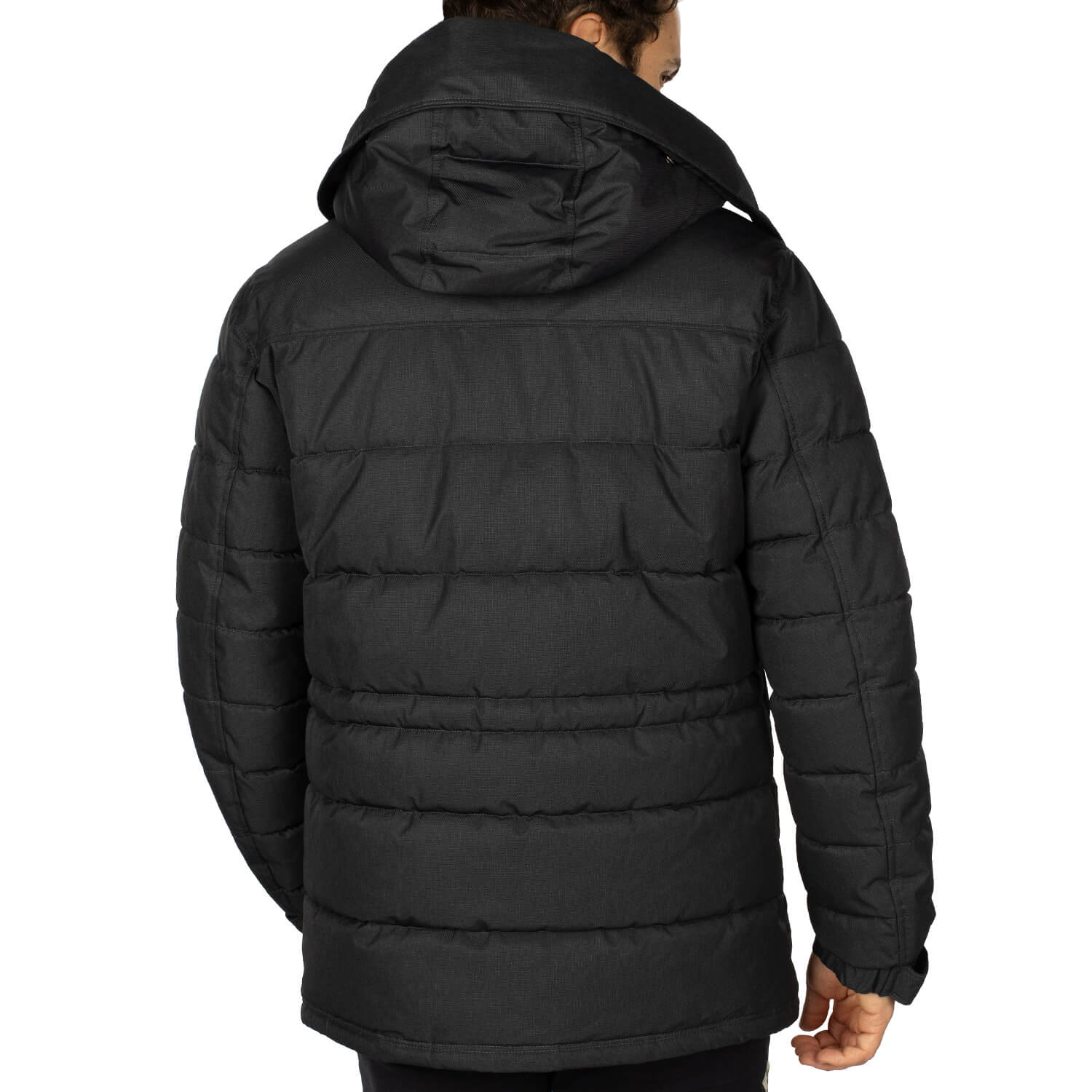 Legend Navy Warm Parka - back view - Shilton