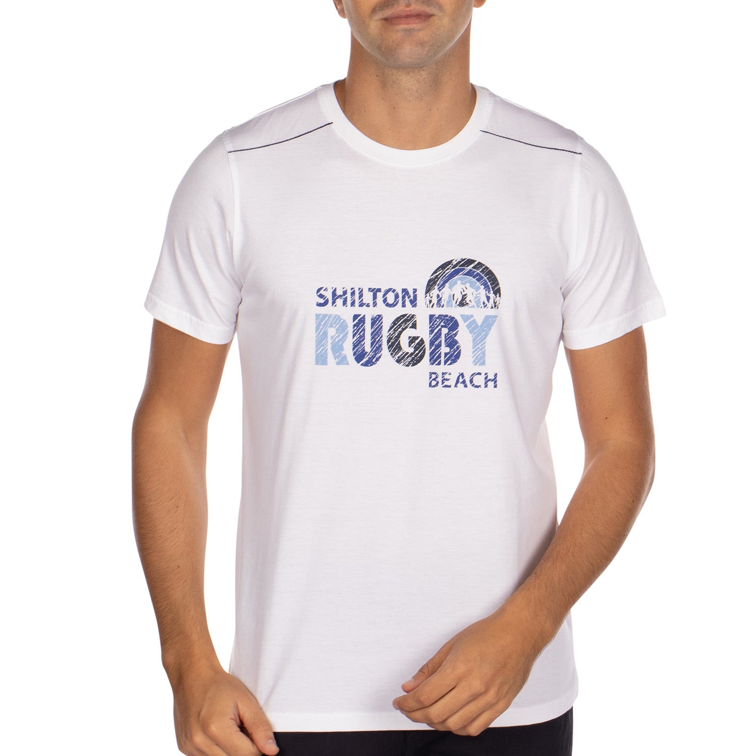 Beach rugby T-shirt White - Shilton
