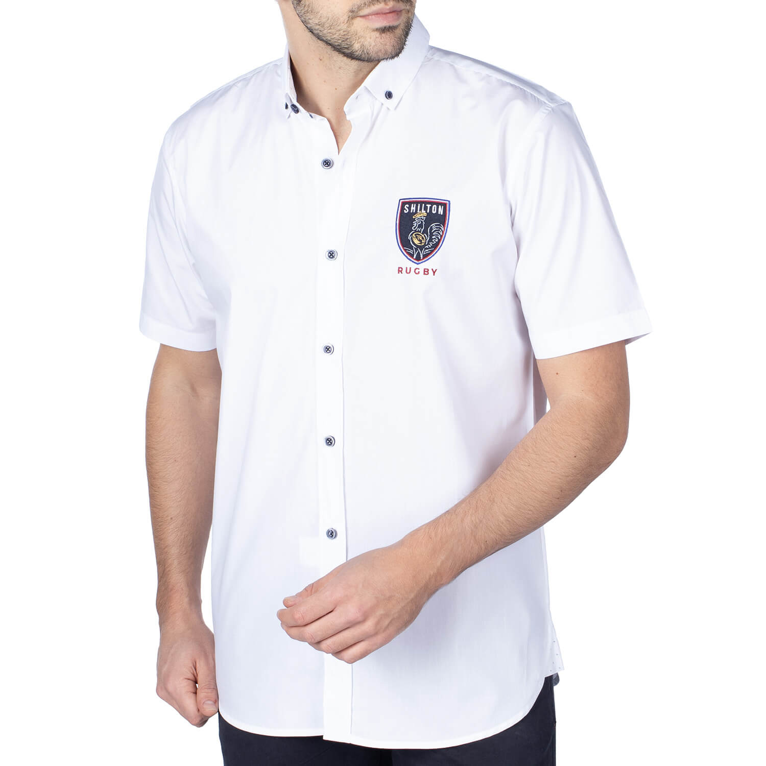France rugby shirt White - Shilton