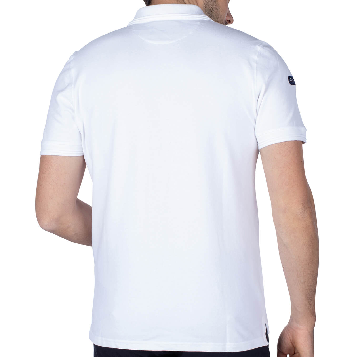 Polo unity rugby White - back view - Shilton