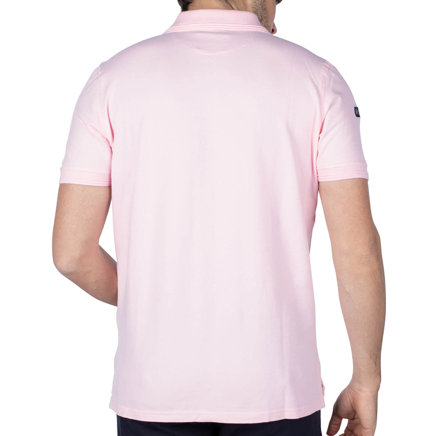 Polo unity rugby Pink - back view - Shilton