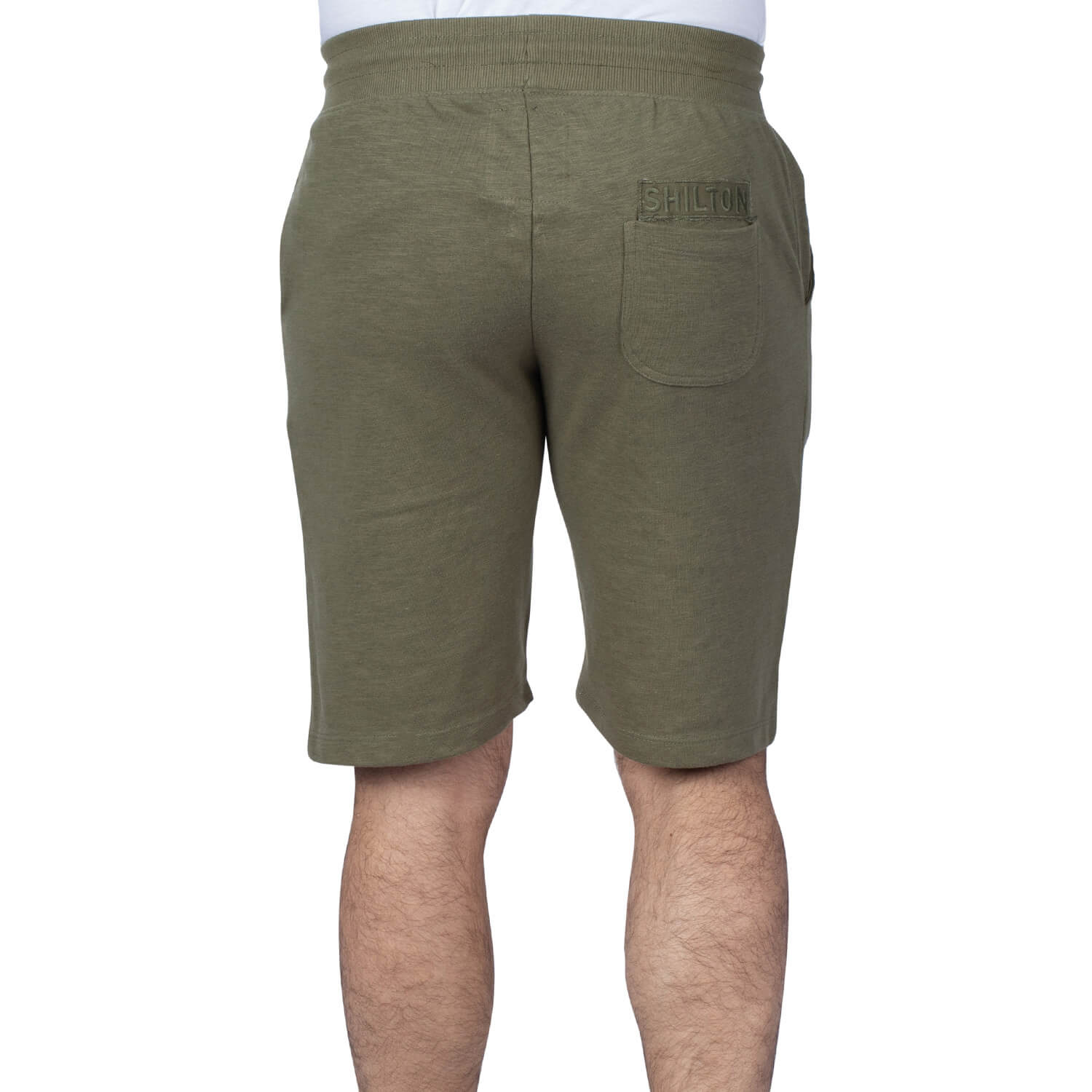 Authentic Rugby Shorts Khaki - back view - Shilton