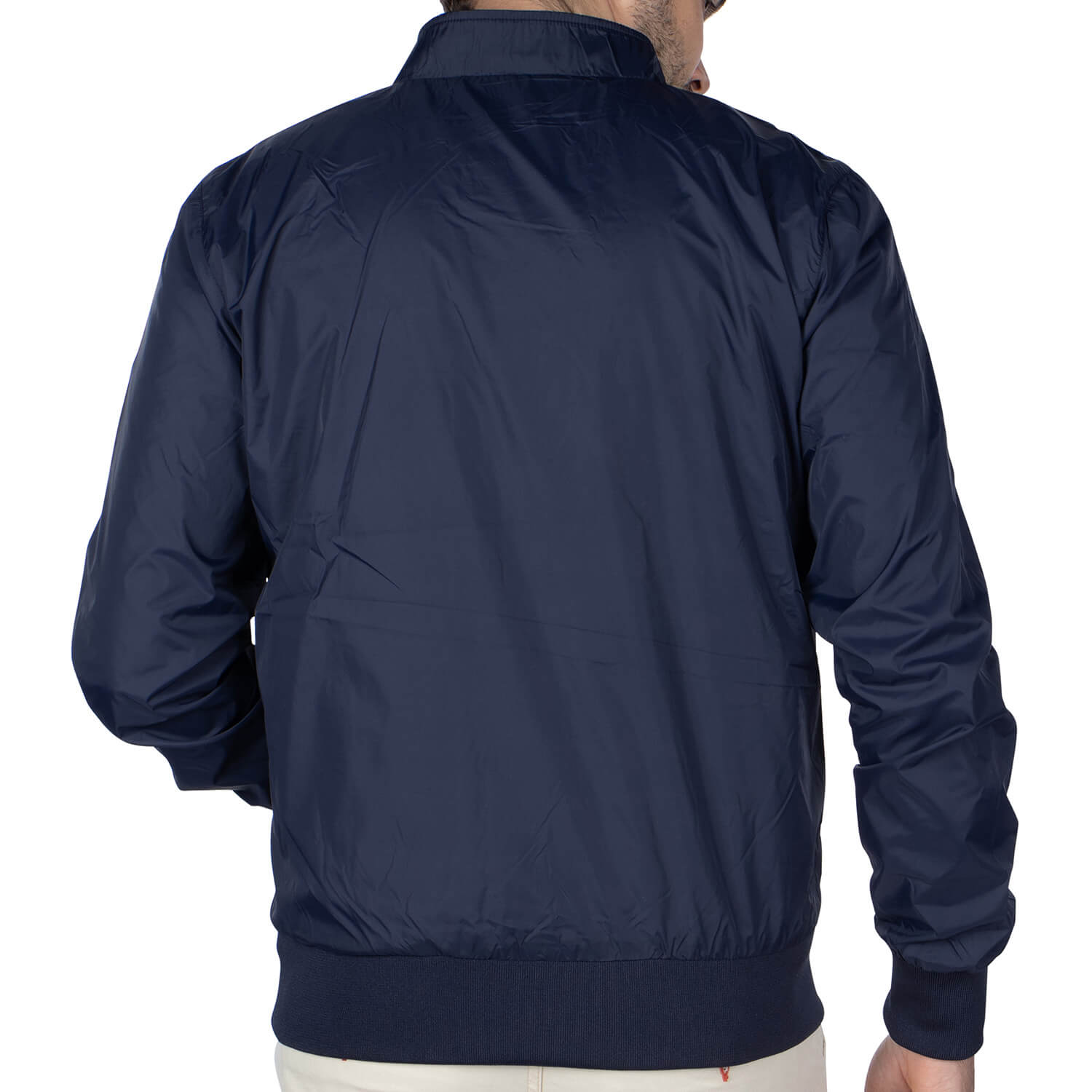 1967 Navy Windbreaker - back view - Shilton