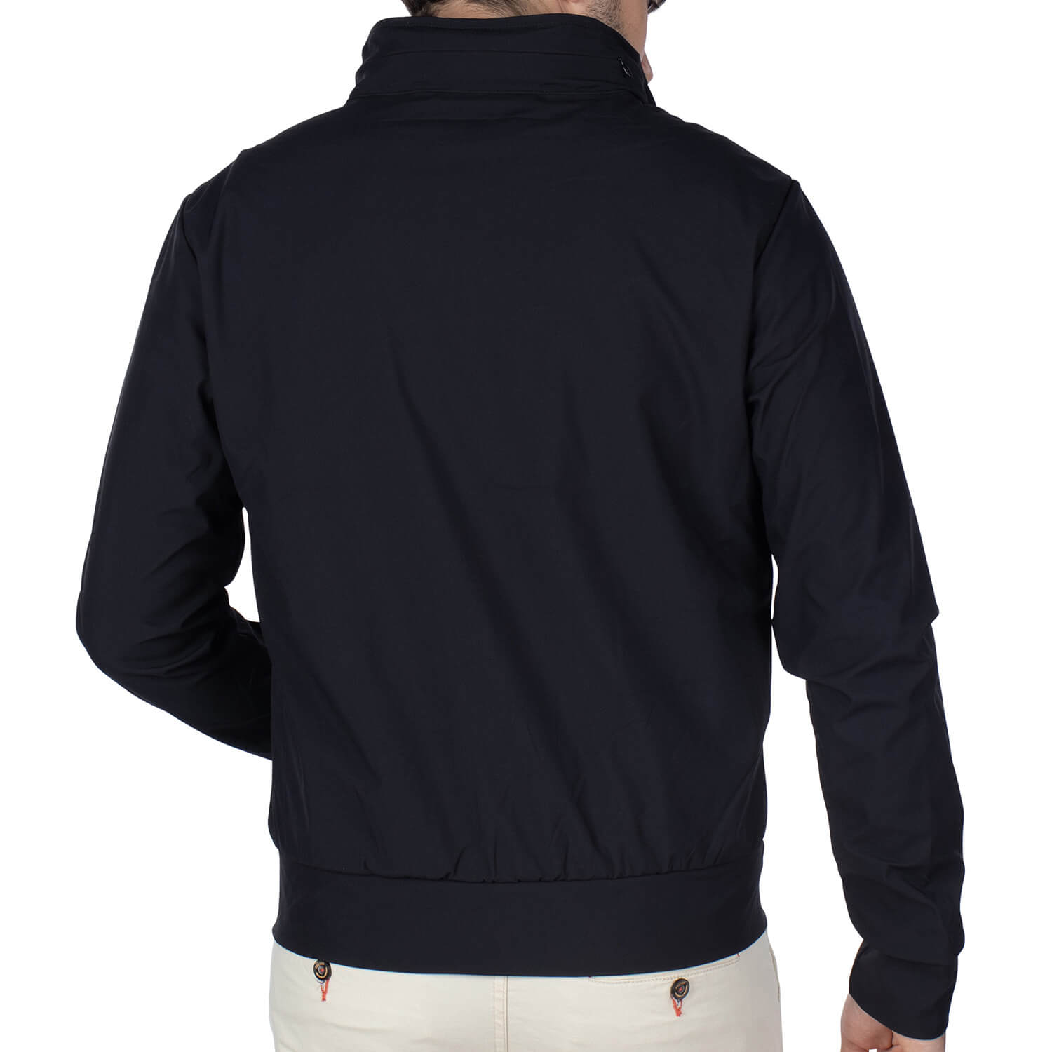 Legend Black Windbreaker - back view - Shilton