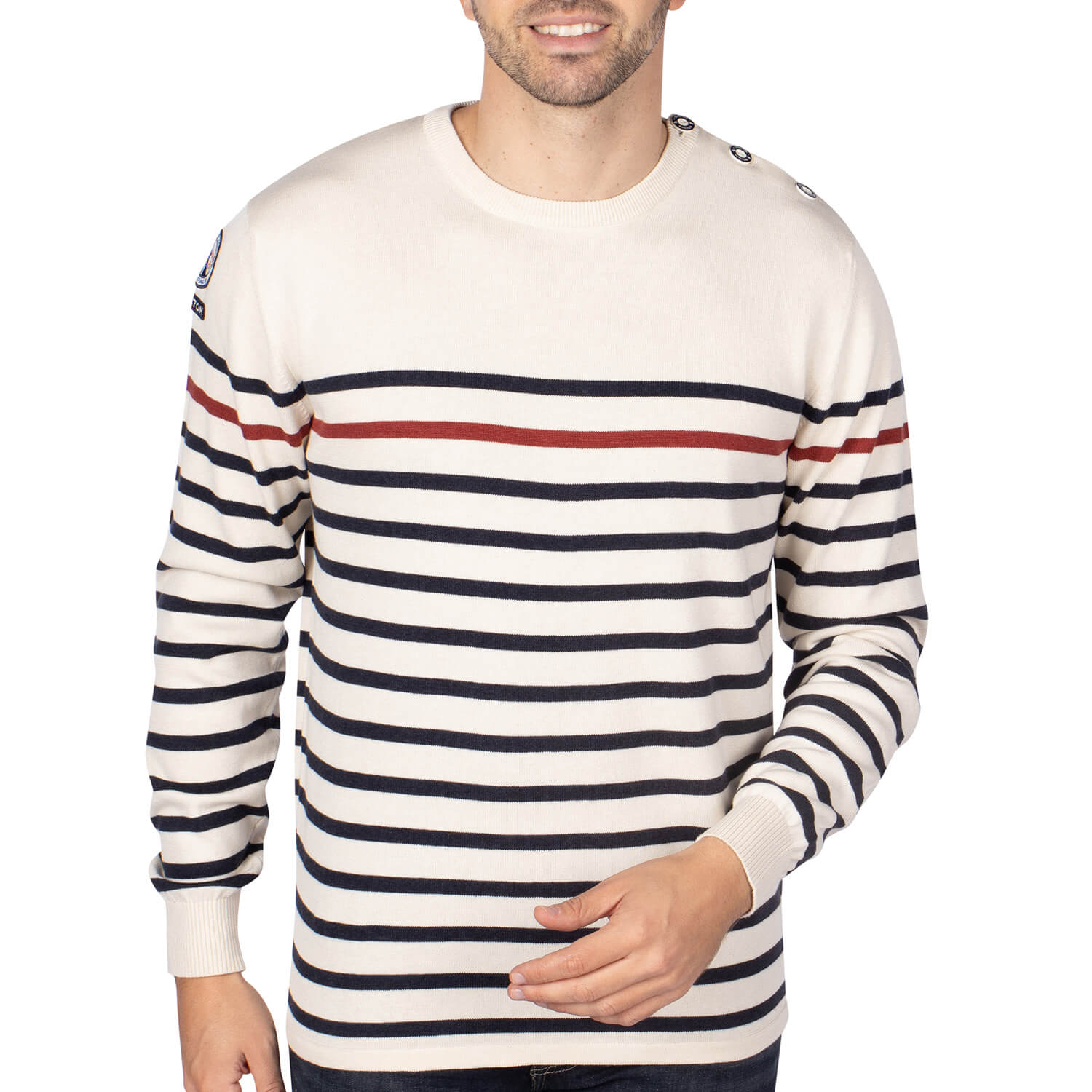 Ocean race sweater Ecru - Shilton