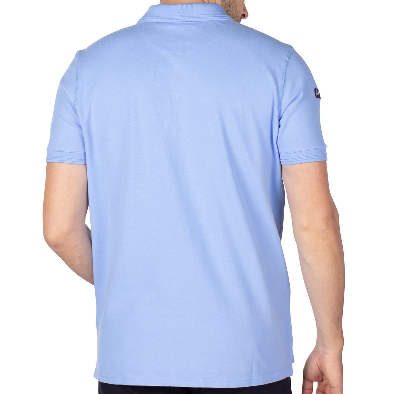 Ciel rugby unity polo shirt - back view - Shilton