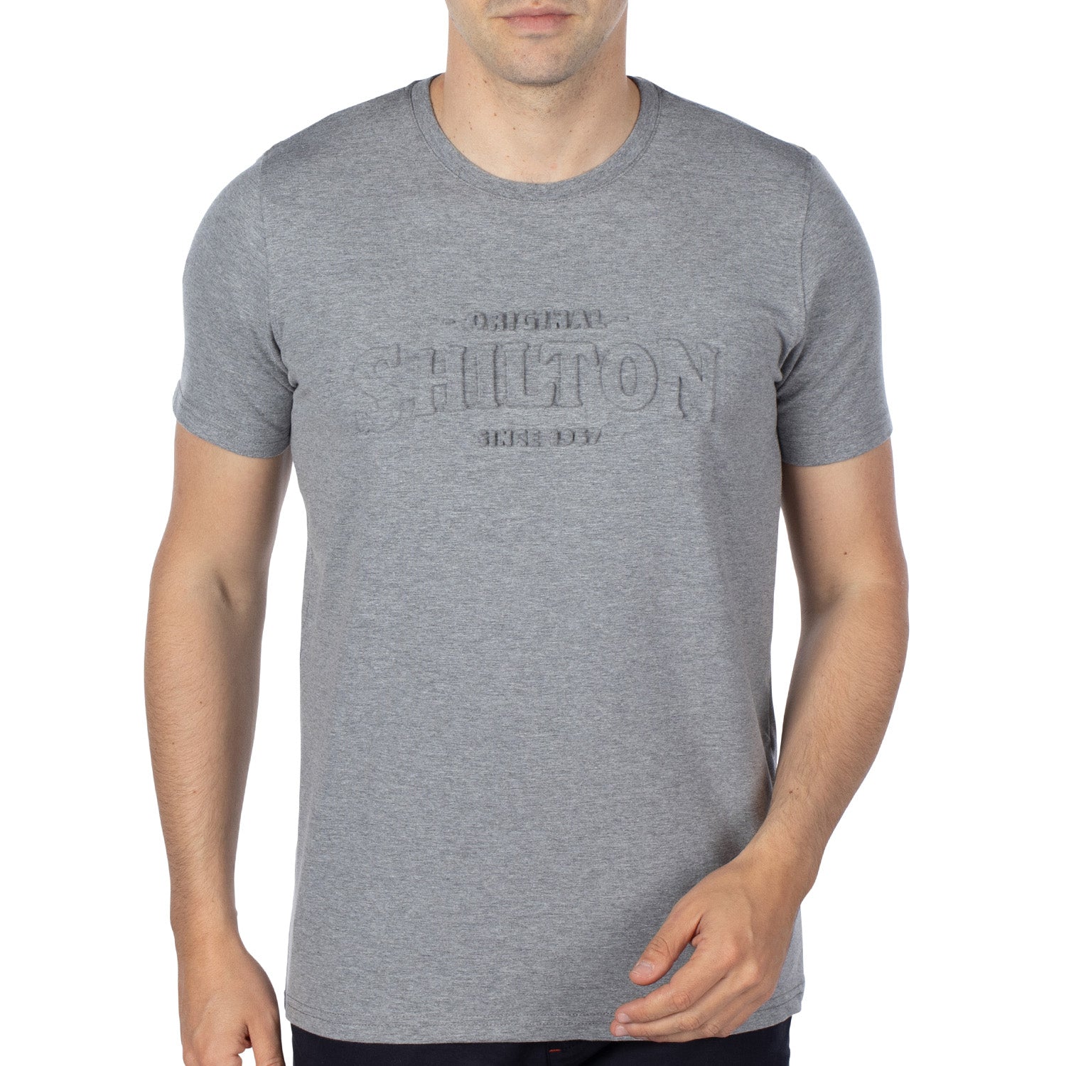 Basic relief T-shirt Grey - Shilton