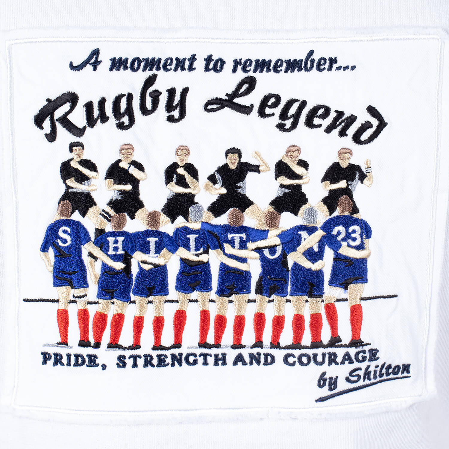 Rugby legend polo shirt