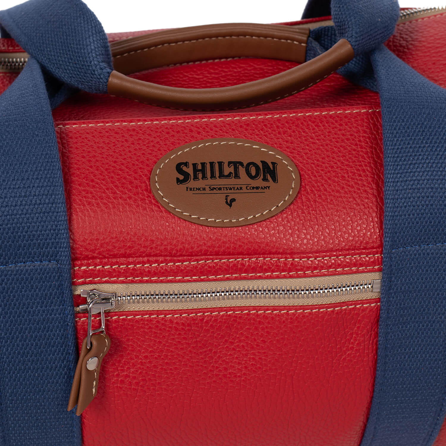 Leather travel bag miss