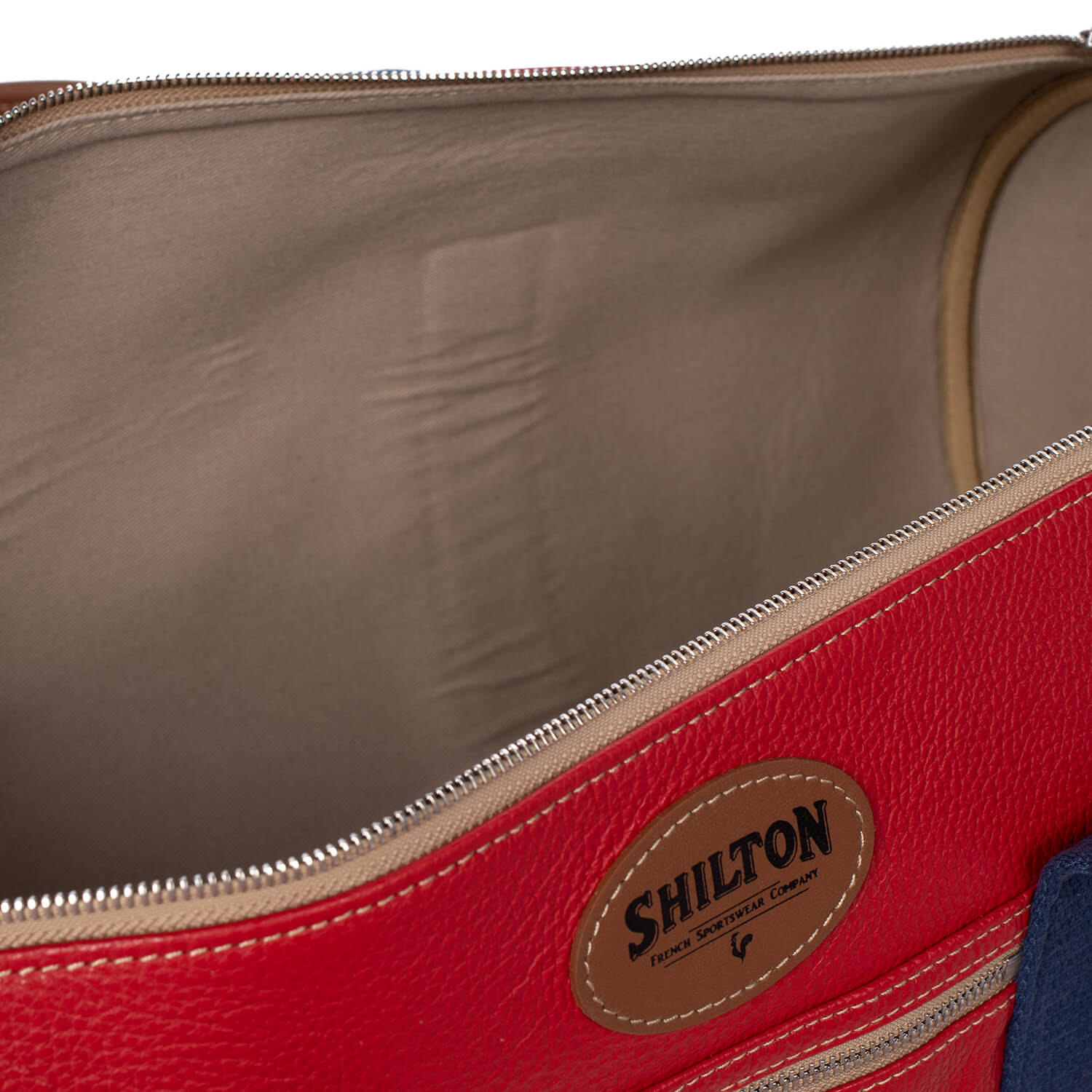 Leather travel bag miss