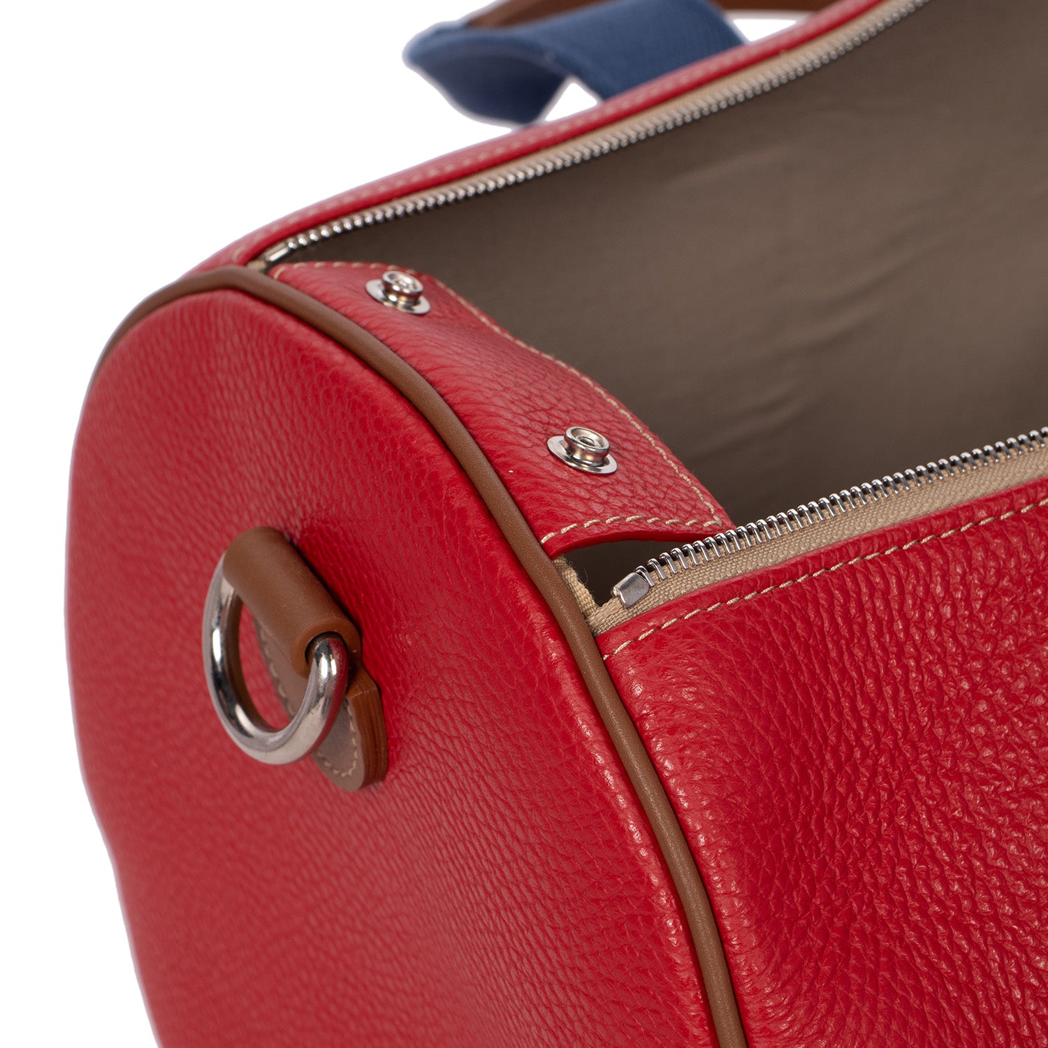 Leather travel bag miss
