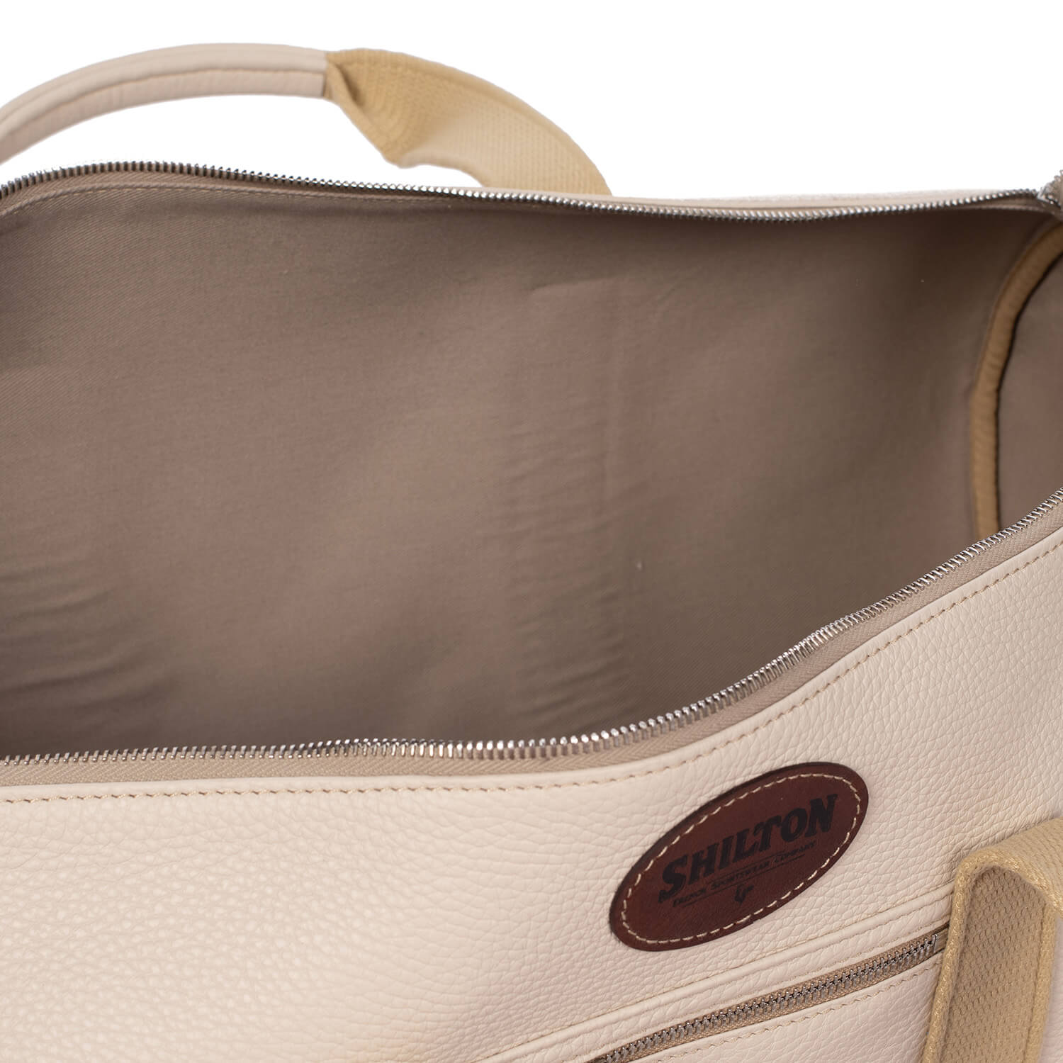 Leather travel bag miss
