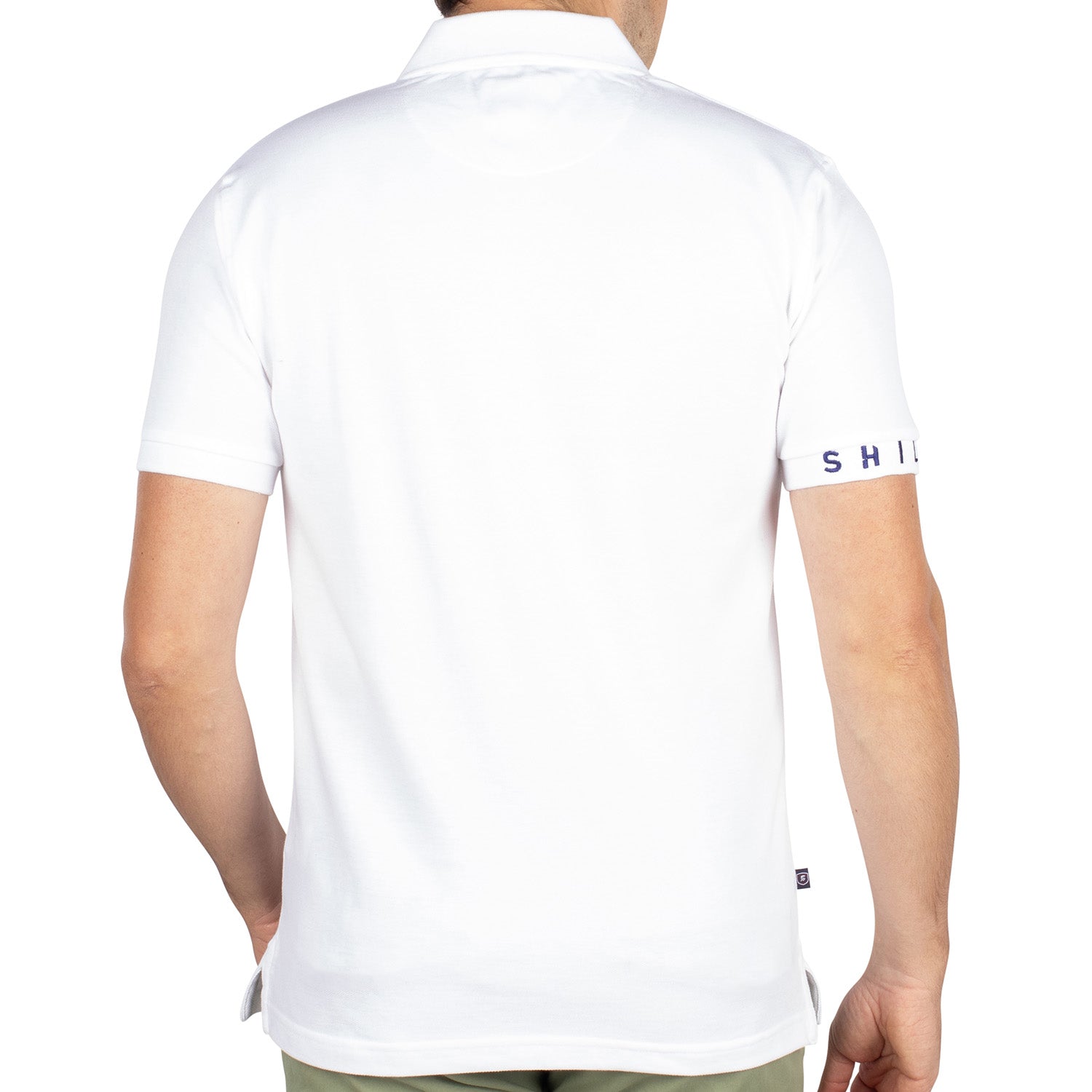 Basic pique polo shirt