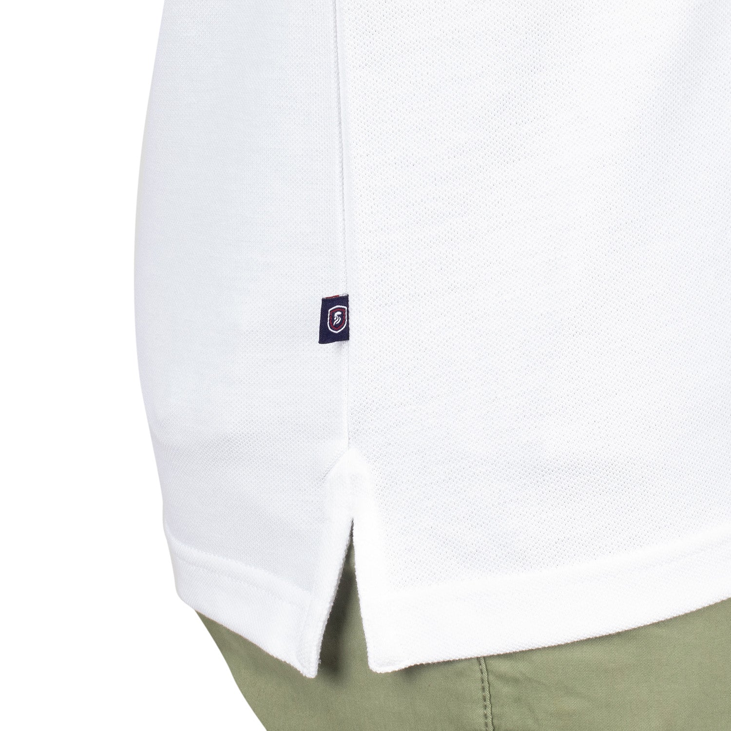 Basic pique polo shirt