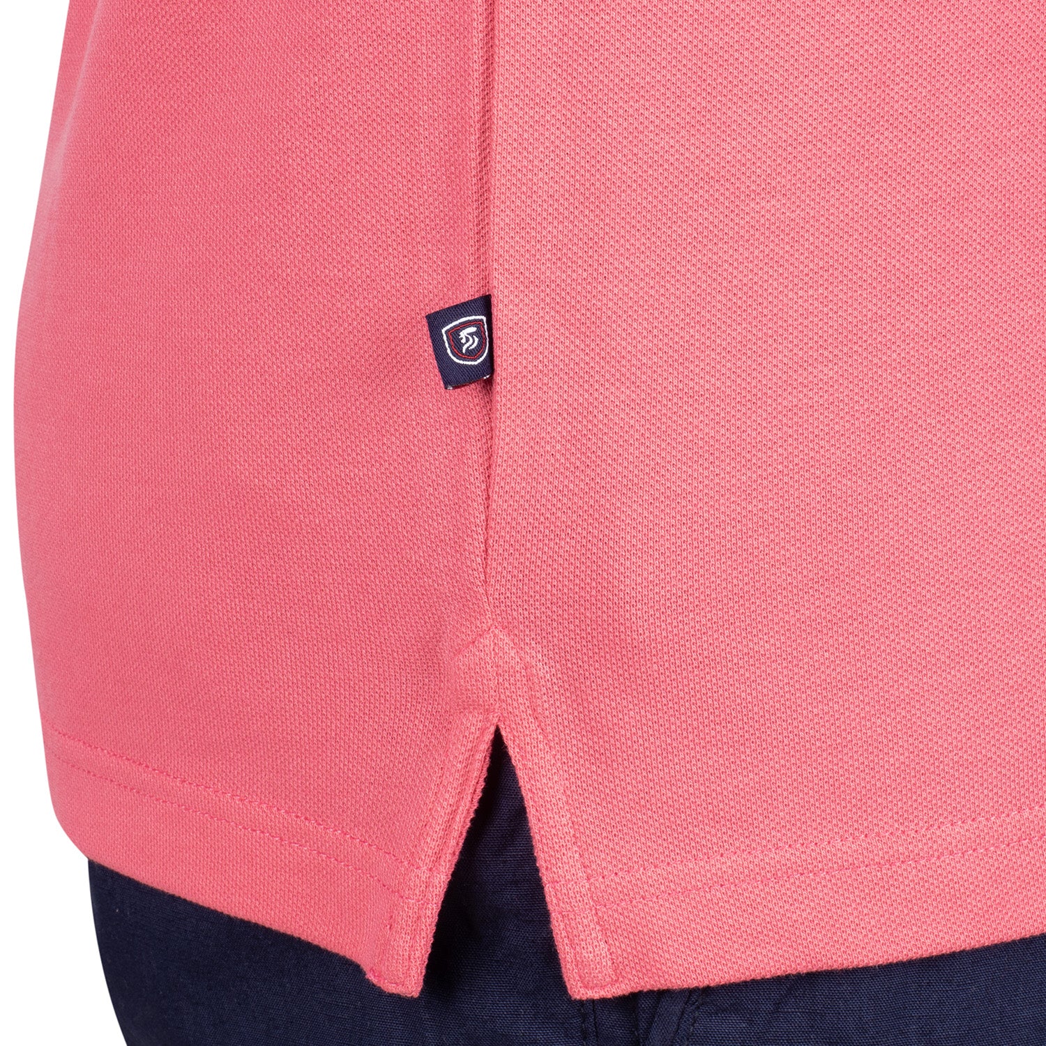 Basic pique polo shirt